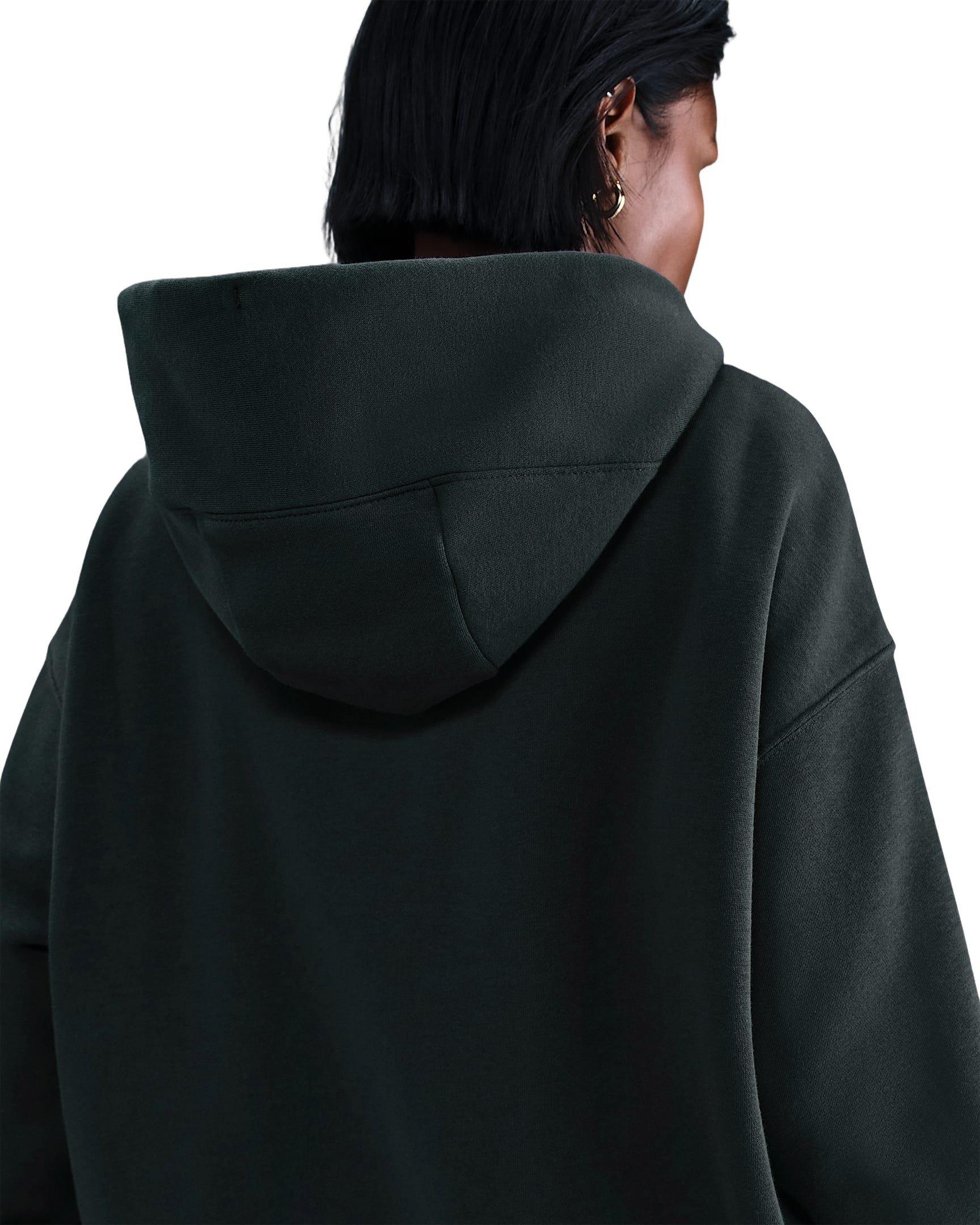 Nike Women's Sportswear Phoenix Fleece Oversized Full-Zip Jacket - Seaweed Green - SEAWEED GREEN Thumbnail View 2