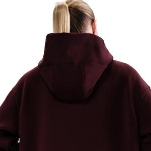 Nike Women's Sportswear Phoenix Fleece Oversized Full-Zip Jacket -Burgundy