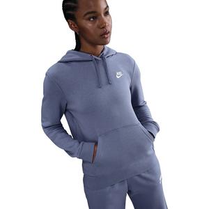 Nike Women's Sportswear Club Fleece Pullover Hoodie -Indigo