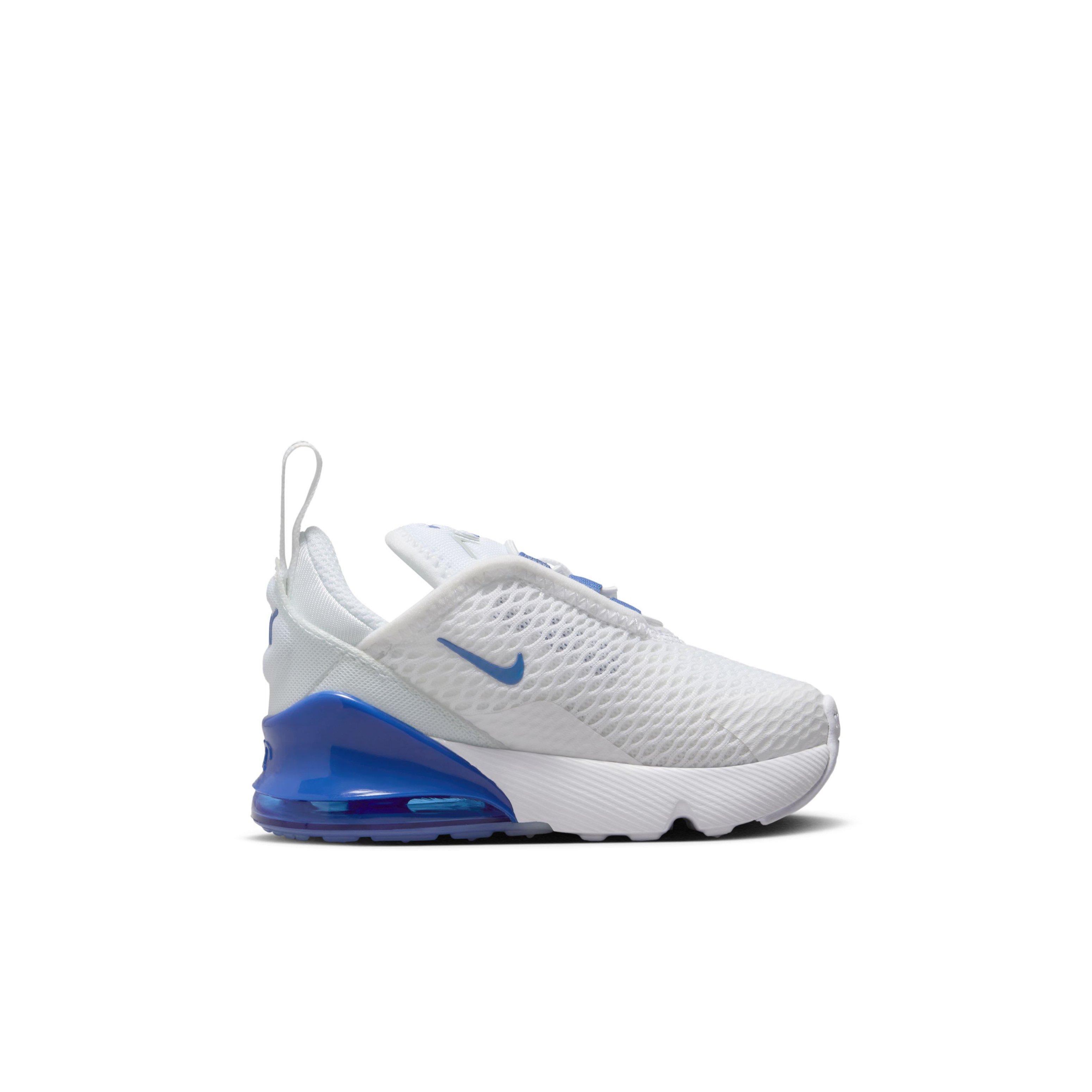 Nike Air Max 270 "White/Wolf Grey/White/Game Royal" Infant Boys' Shoe - WHITE/GREY/WHITE/ROYAL Thumbnail View 1