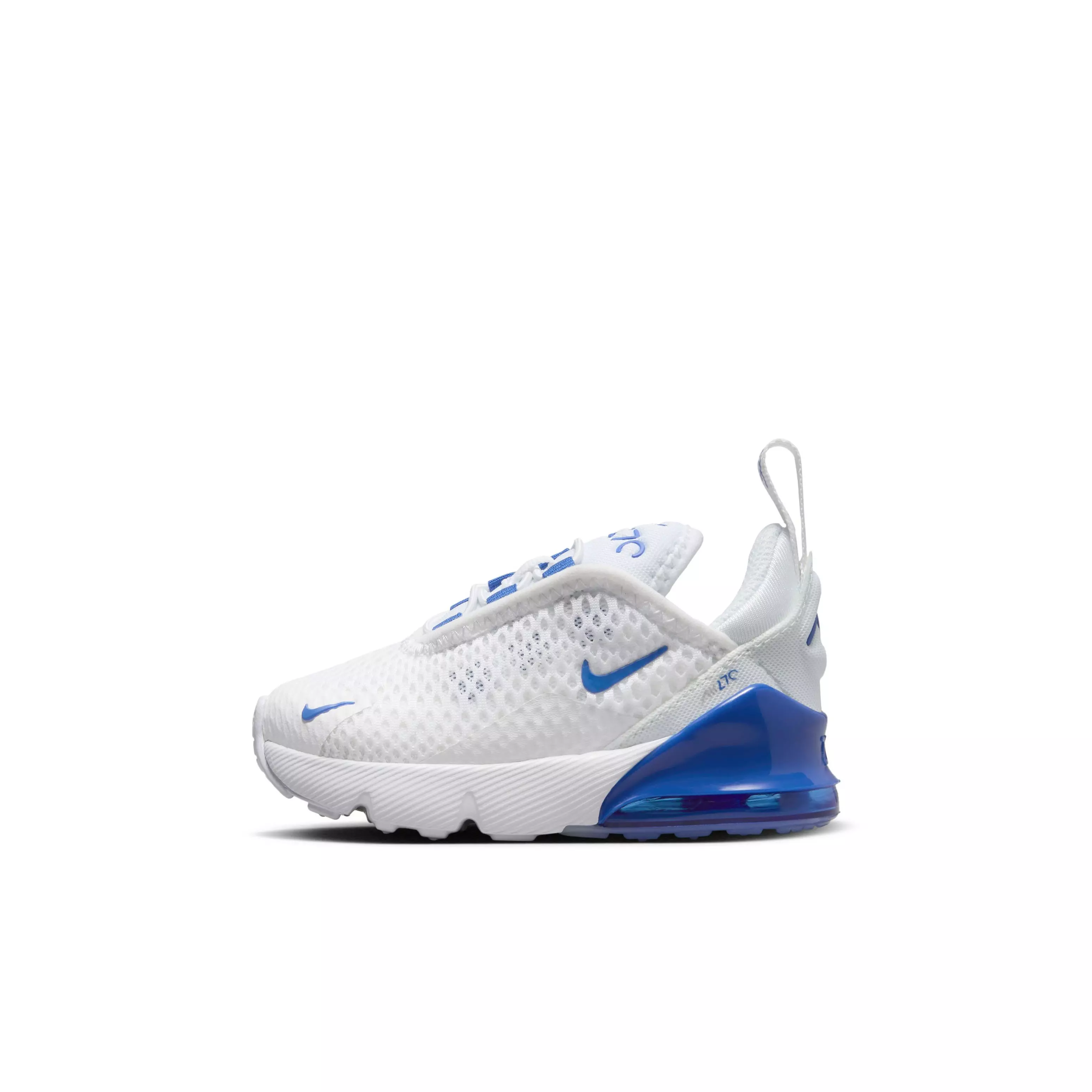 Nike Air Max 270 "White/Wolf Grey/White/Game Royal" Infant Boys' Shoe - WHITE/GREY/WHITE/ROYAL