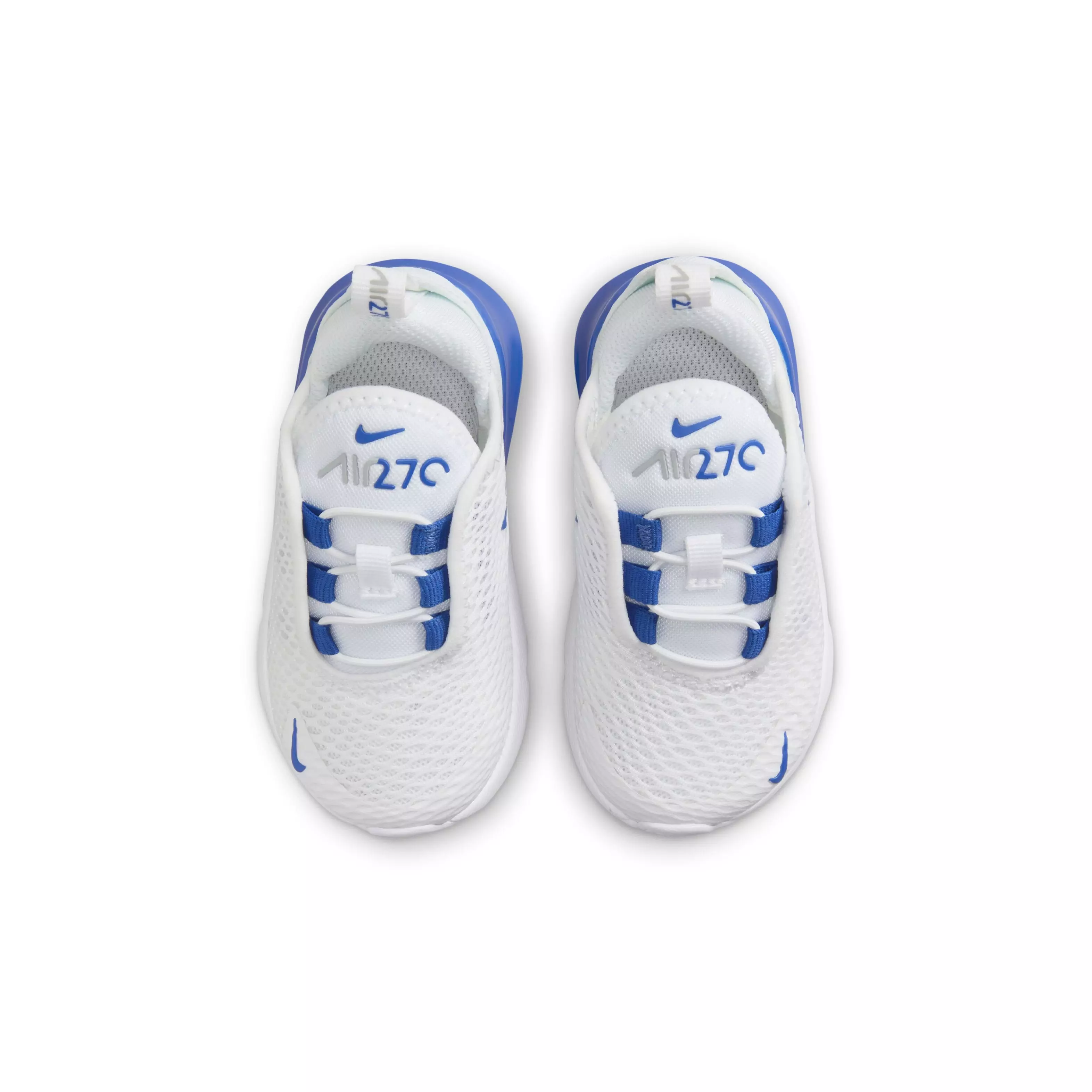 Nike Air Max 270 "White/Wolf Grey/White/Game Royal" Infant Boys' Shoe - WHITE/GREY/WHITE/ROYAL