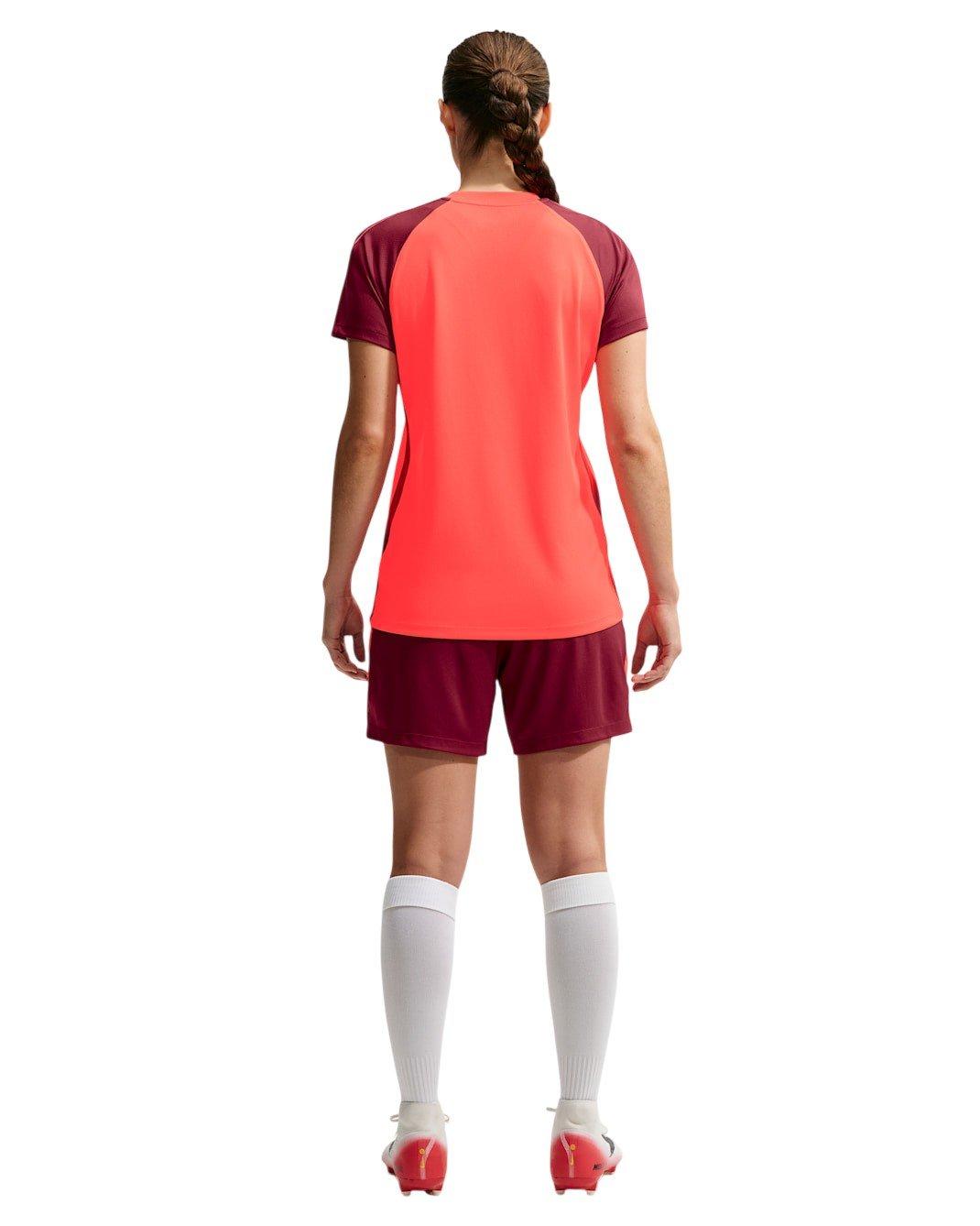 Nike Women's Strike Dri-FIT Soccer Short Sleeve Top - Bright Crimson - LIGHT CRIMSON Thumbnail View 2