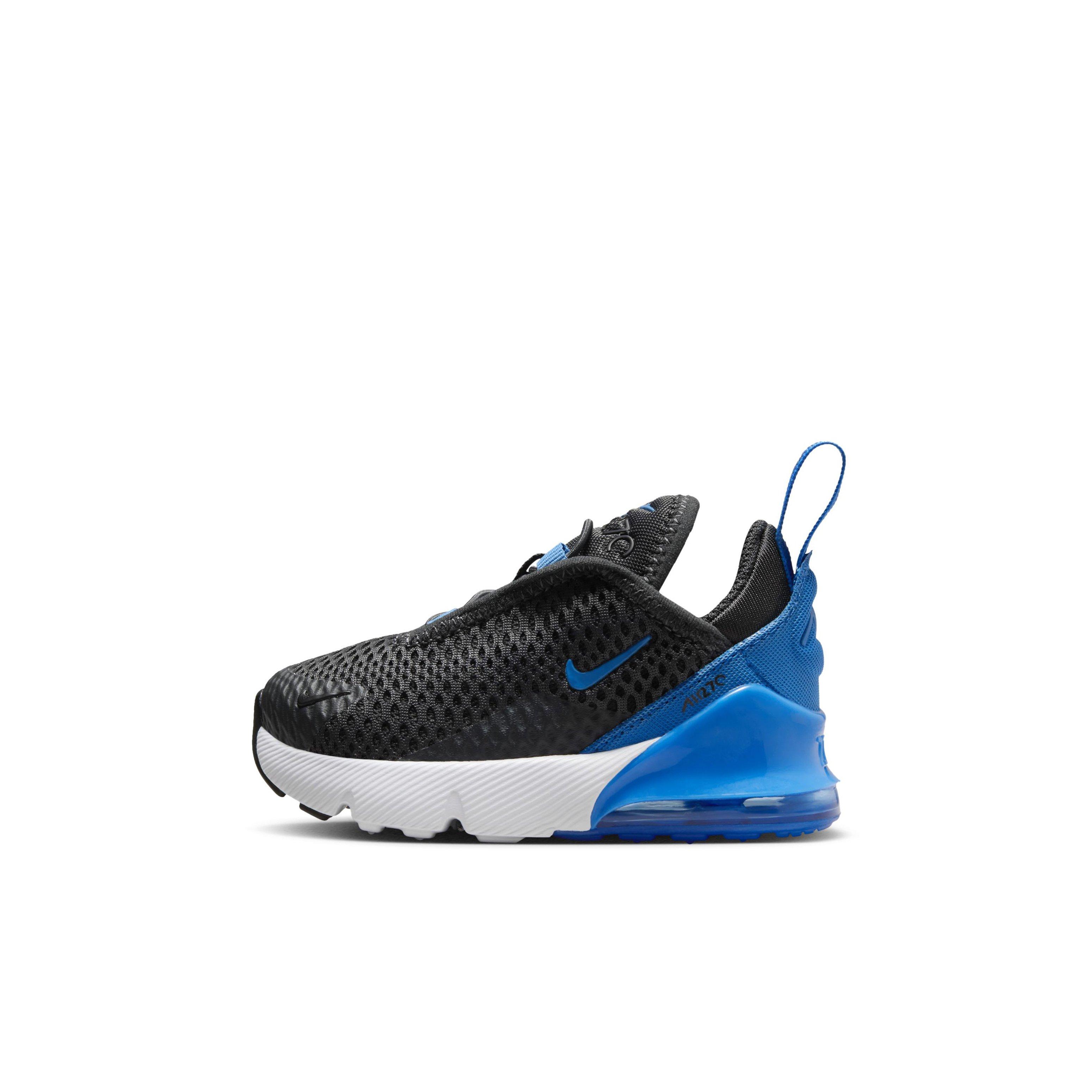 Nike Air Max 270 Anthracite Black White Light Photo Blue Infant Boys Shoe Hibbett
