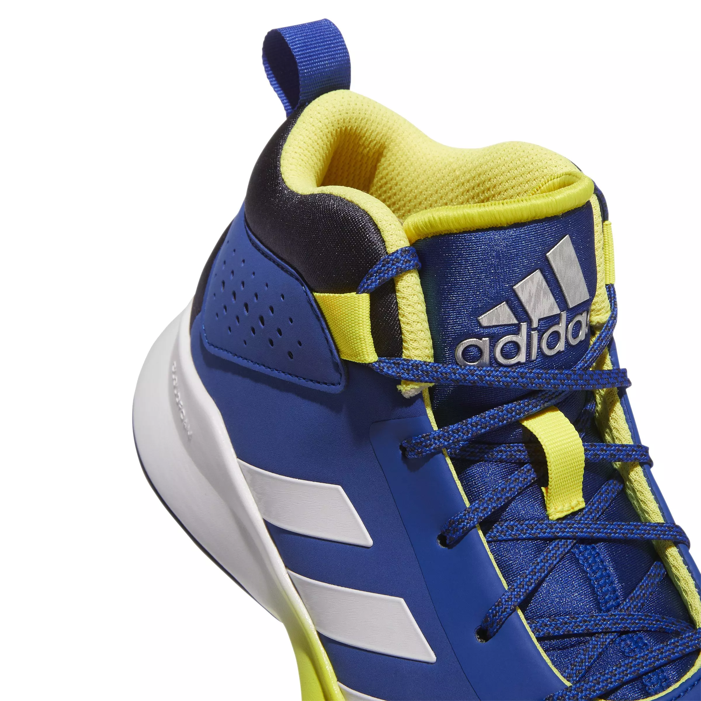 adidas Cross Em Up 5 K Wide "Team Royal Blue/Ftwr White/Sha Navy" Preschool Boys' Basketball Shoe - ROYAL/WHITE/NAVY