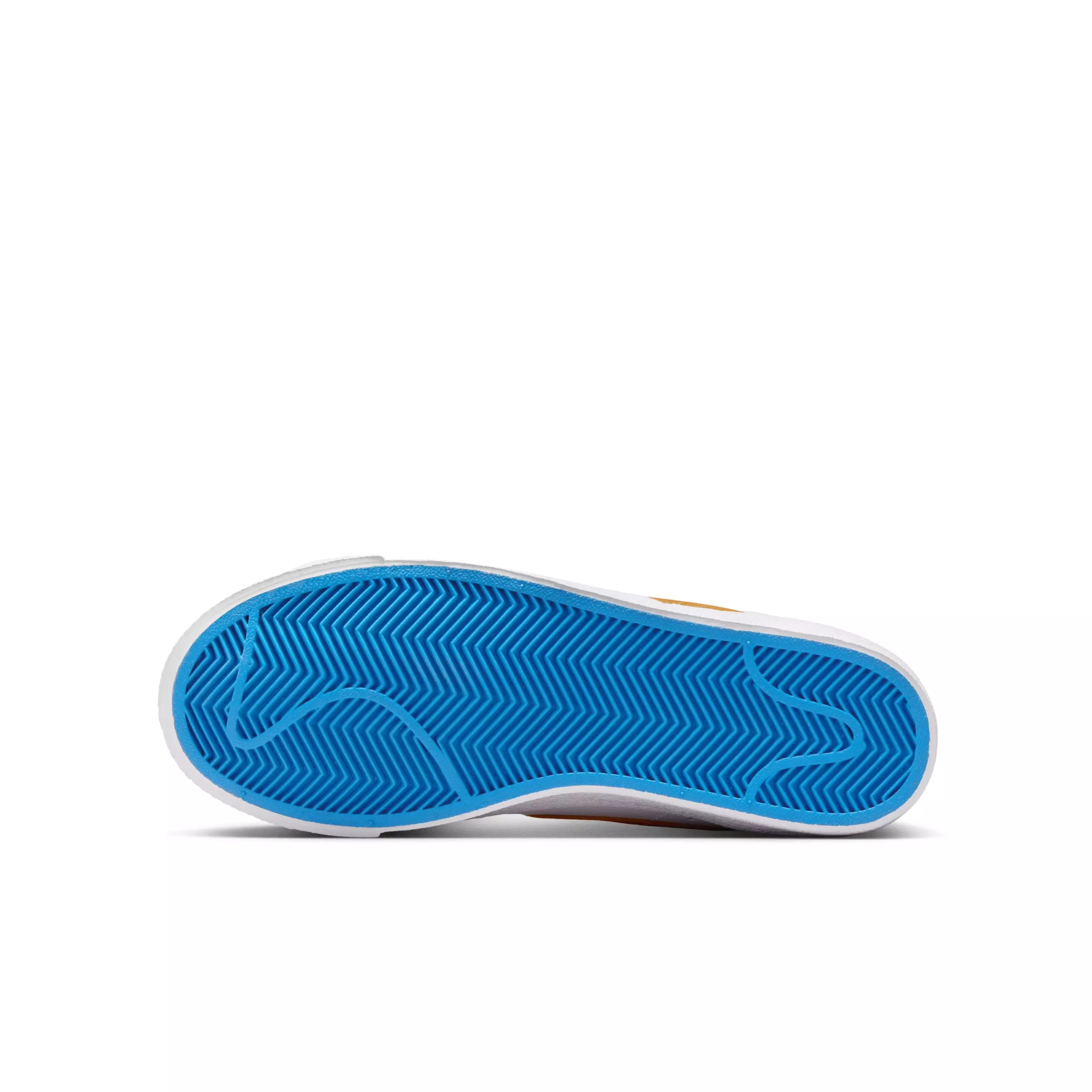 Nike Blazer Mid '77 "White/Photo Blue/Phantom/Total Orange" Grade School Boys' Shoe - WHITE/BLUE/PHANTOM/ORANGE