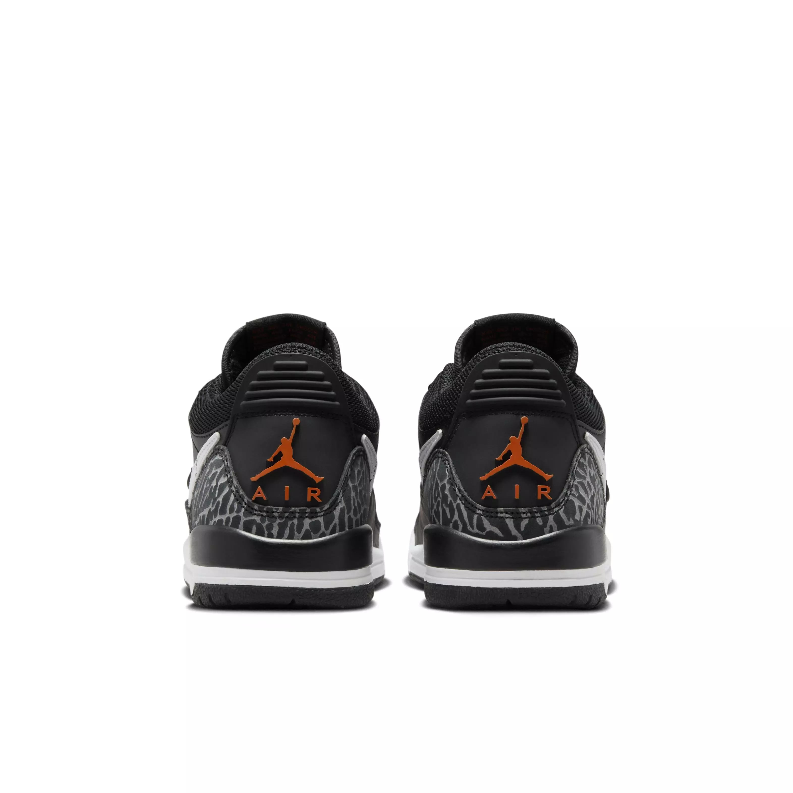 Jordan Air Legacy 312 Low "Black/Wolf Grey/Safety Orange/White" Grade School Boys' Shoe - BLACK/GREY/ORANGE/WHITE