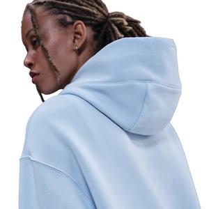Nike Women's Sportswear Phoenix Fleece Oversized Pullover Hoodie -Lt Blue