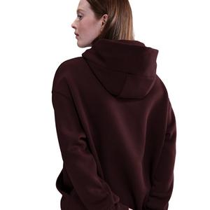 Nike Women's Sportswear Phoenix Fleece Oversized Pullover Hoodie -Burgundy