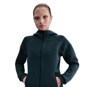 Nike Women's Sportswear Tech Fleece Windrunner Full-Zip Jacket -Seaweed Green