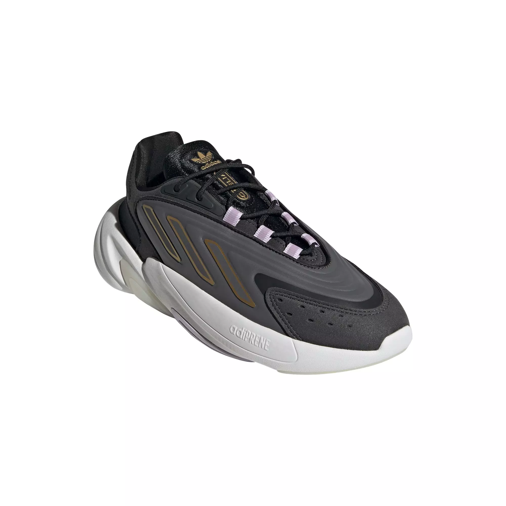 adidas Originals Ozelia "Carbon/Gold Met/Ftwr White" Women's Shoe - CARBON