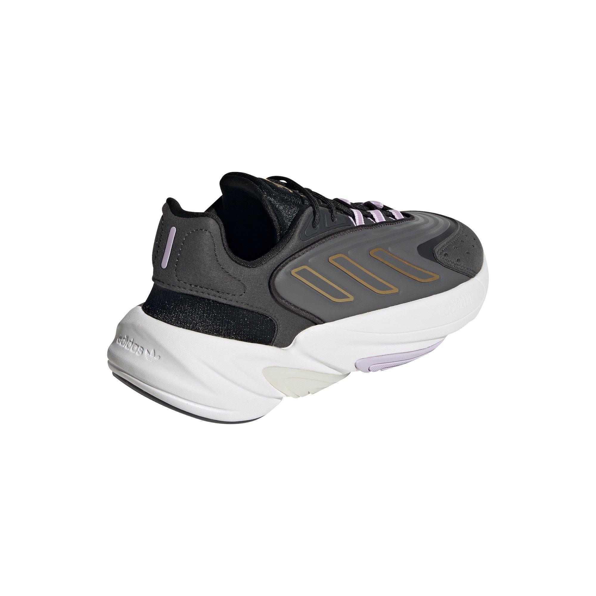 adidas Originals Ozelia "Carbon/Gold Met/Ftwr White" Women's Shoe - CARBON Thumbnail View 4