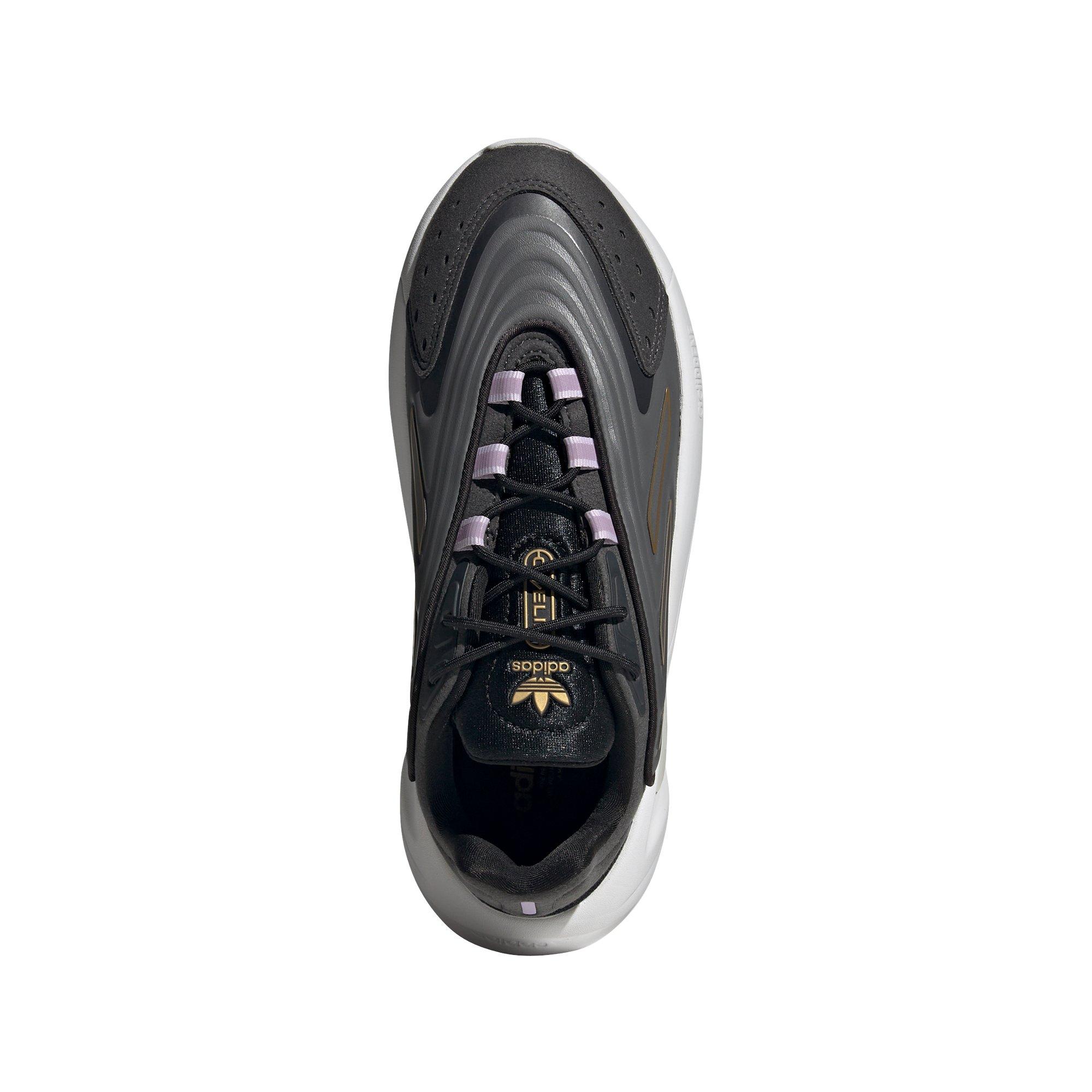 adidas Originals Ozelia "Carbon/Gold Met/Ftwr White" Women's Shoe - CARBON Thumbnail View 5