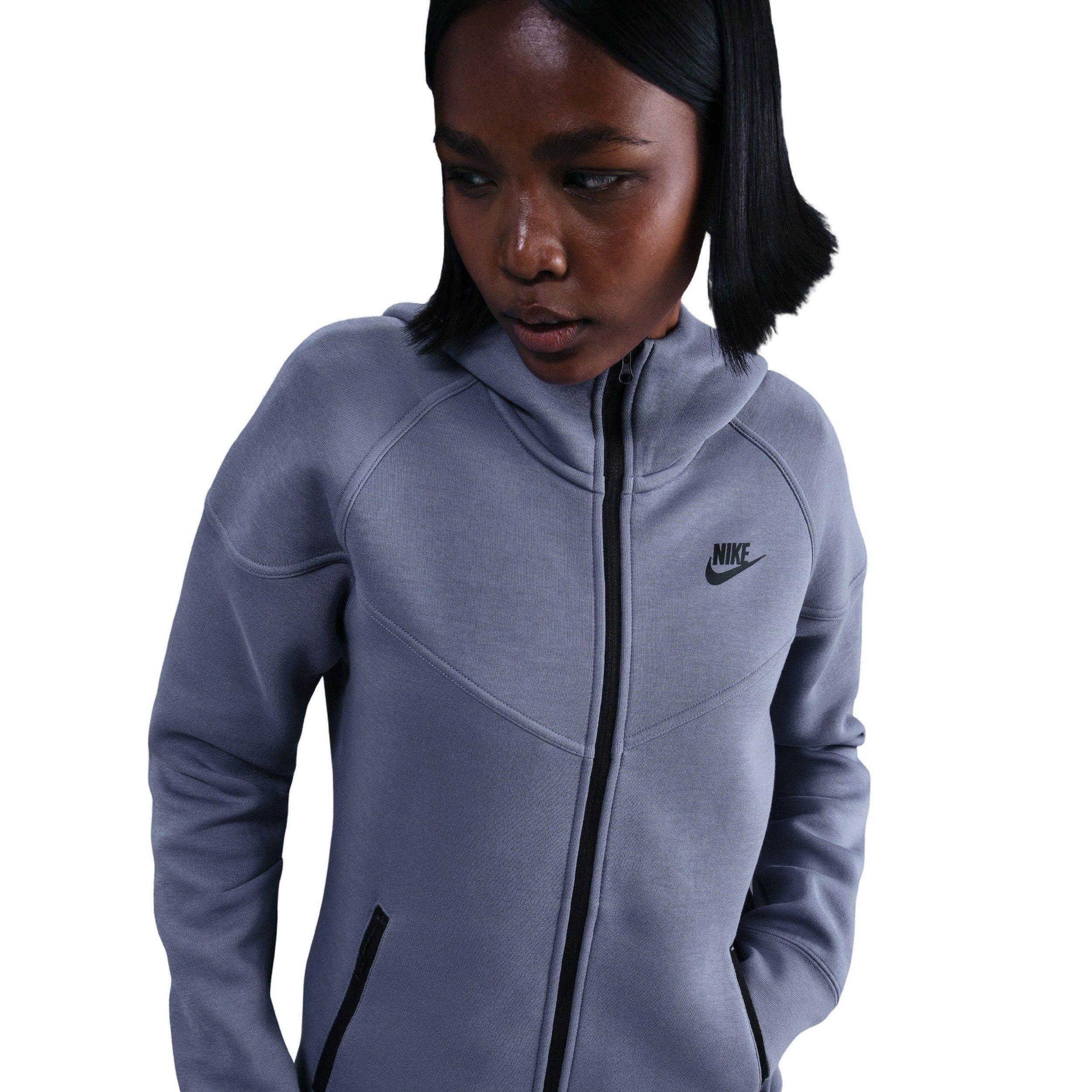 Nike Women's Sportswear Tech Fleece Windrunner Full-Zip Jacket -Indigo - INDIGO Thumbnail View 1