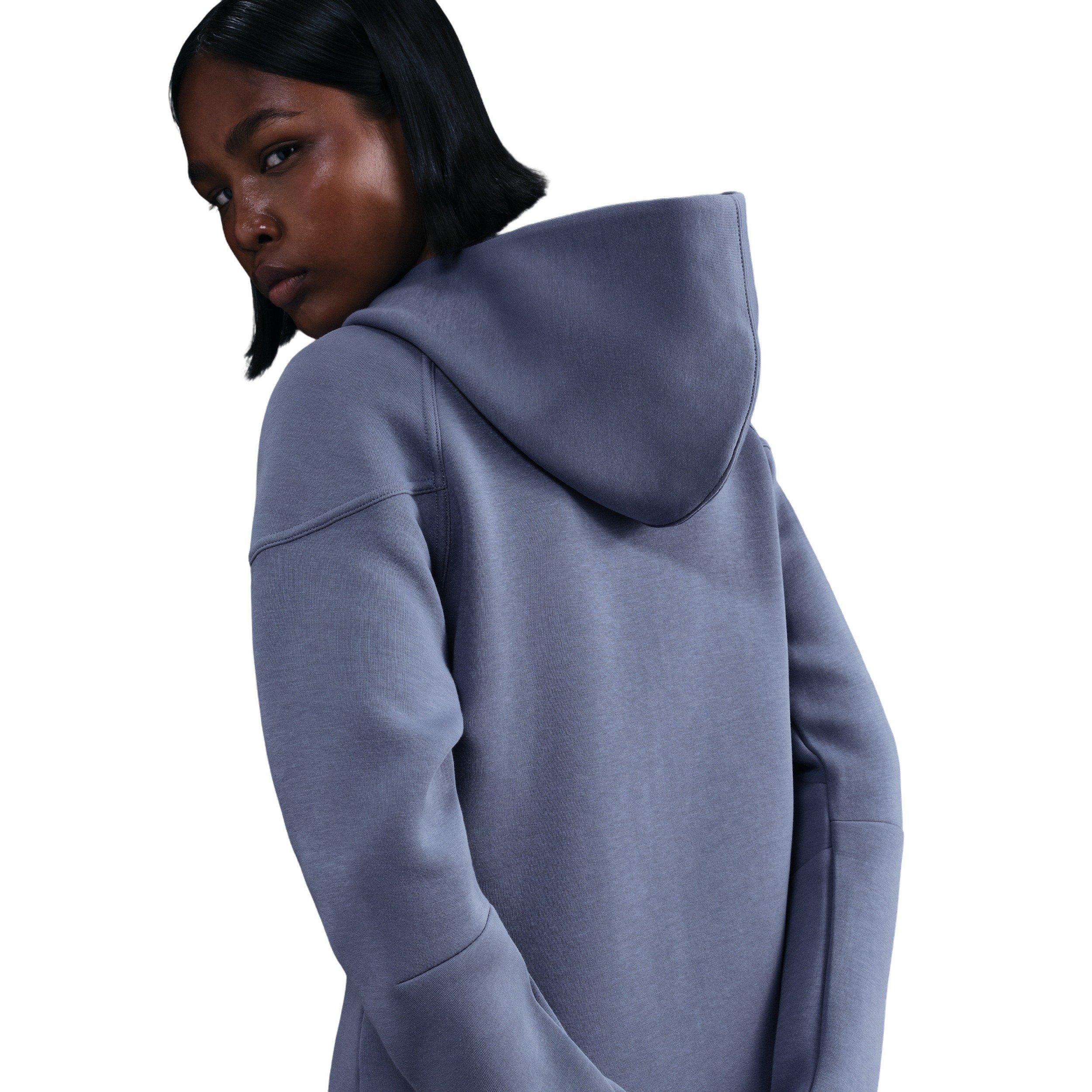 Nike Women's Sportswear Tech Fleece Windrunner Full-Zip Jacket -Indigo - INDIGO Thumbnail View 2