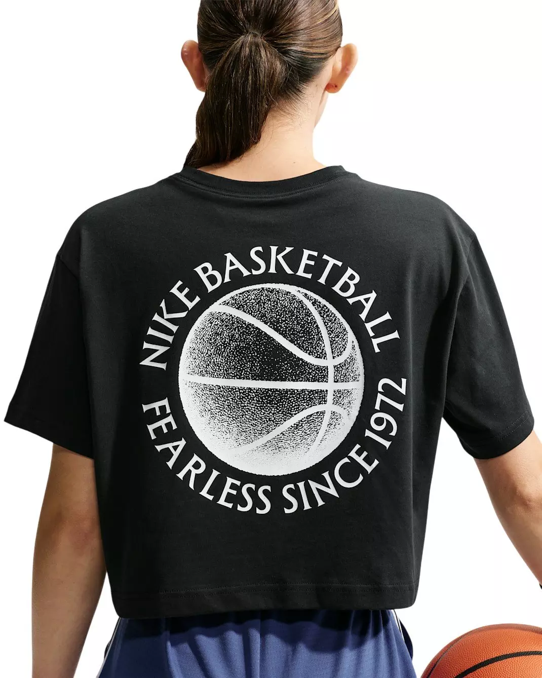 Nike Women's Move Dri-FIT Basketball T-Shirt - Black - BLACK