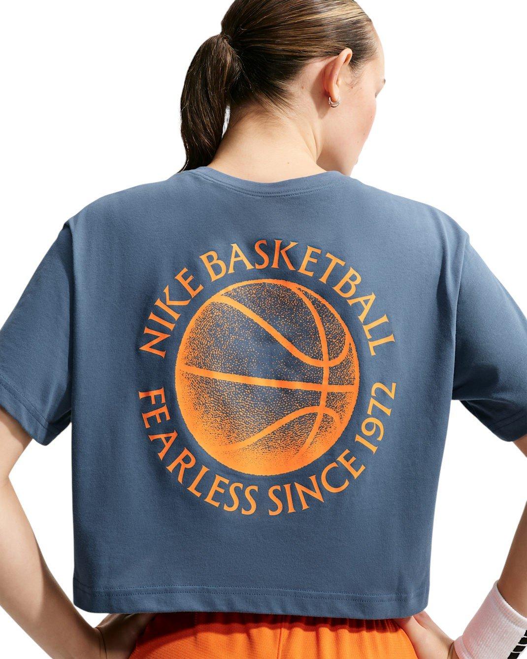 Nike Women's Move Dri-FIT Basketball T-Shirt - Slate Blue - SLATE BLUE