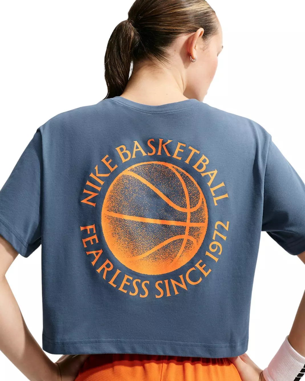 Nike Women's Move Dri-FIT Basketball T-Shirt - Slate Blue - SLATE BLUE