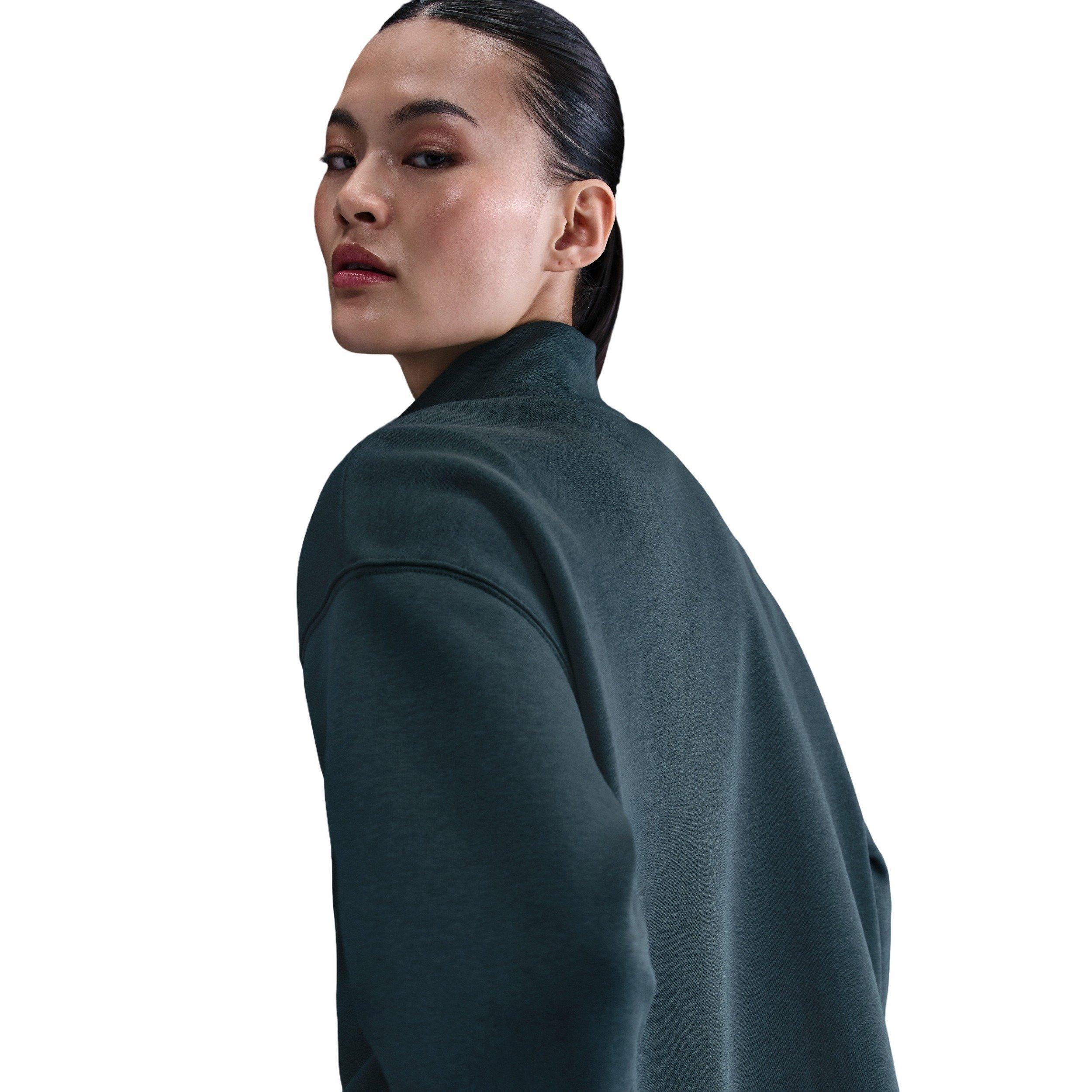 Nike Sportswear Phoenix Women's Oversized 1/4-Zip - Seaweed Green