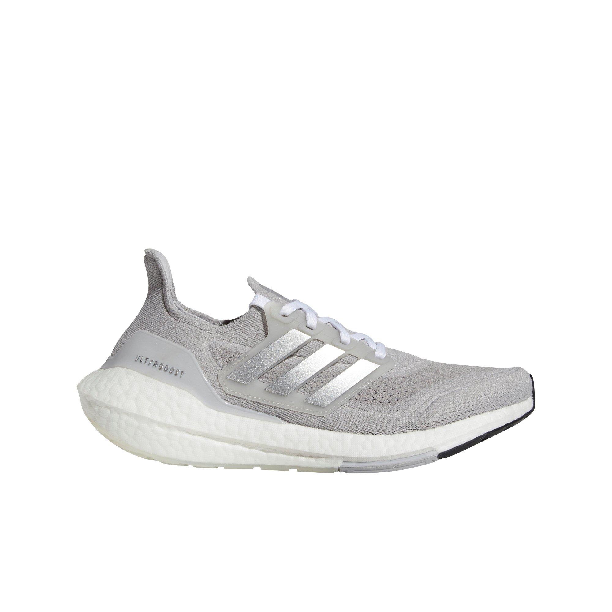 Adidas Ultraboost 21 Mgh Solid Grey Silver Met Light Solid Grey Women S Running Shoe Hibbett City Gear