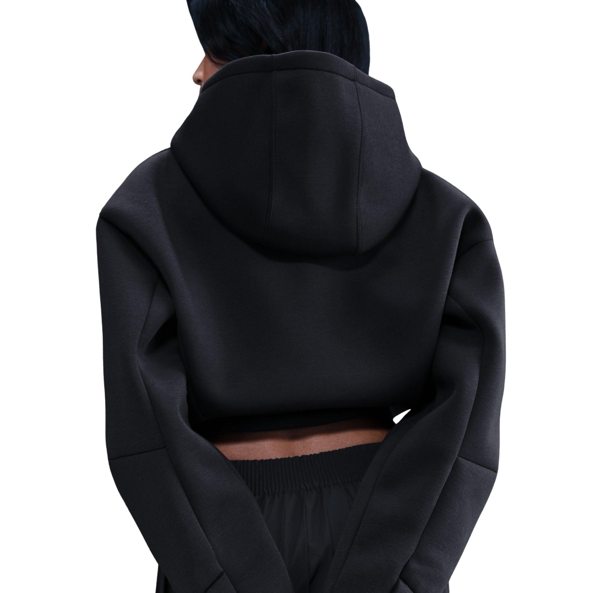 Nike Women's Sportswear Full-Zip Jacket -Black - BLACK Thumbnail View 2