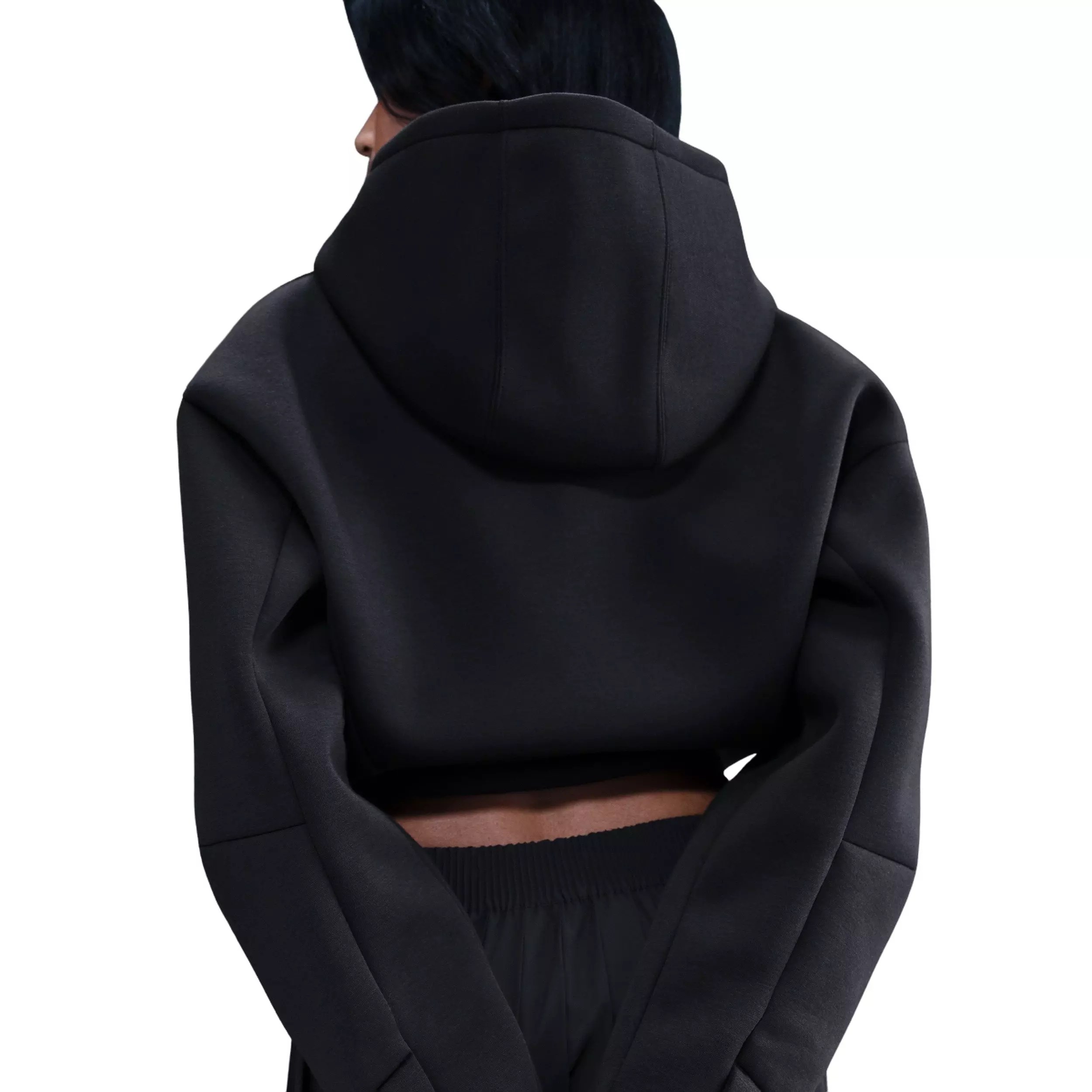 Nike Women's Sportswear Full-Zip Jacket -Black - BLACK