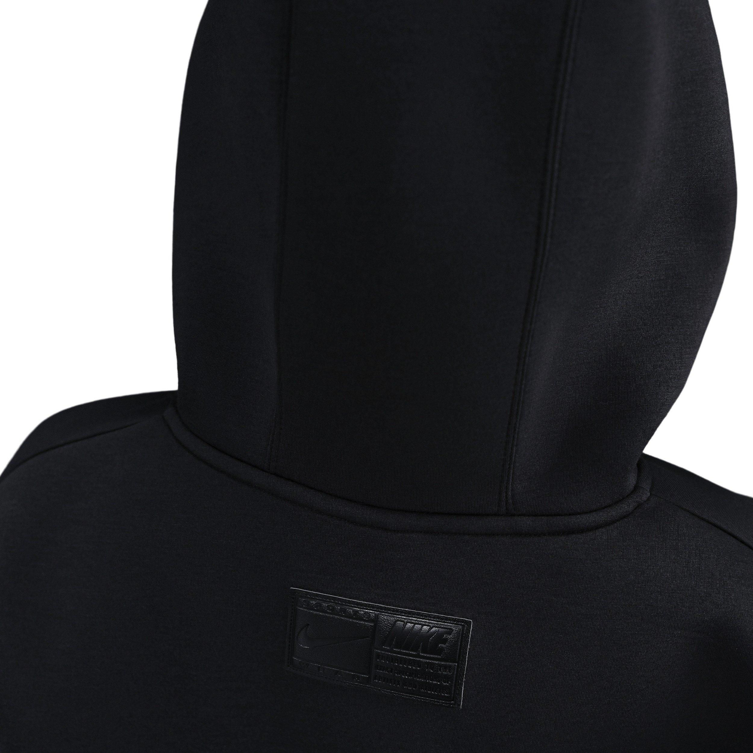 Nike Women's Sportswear Full-Zip Jacket - Black - BLACK Thumbnail View 6