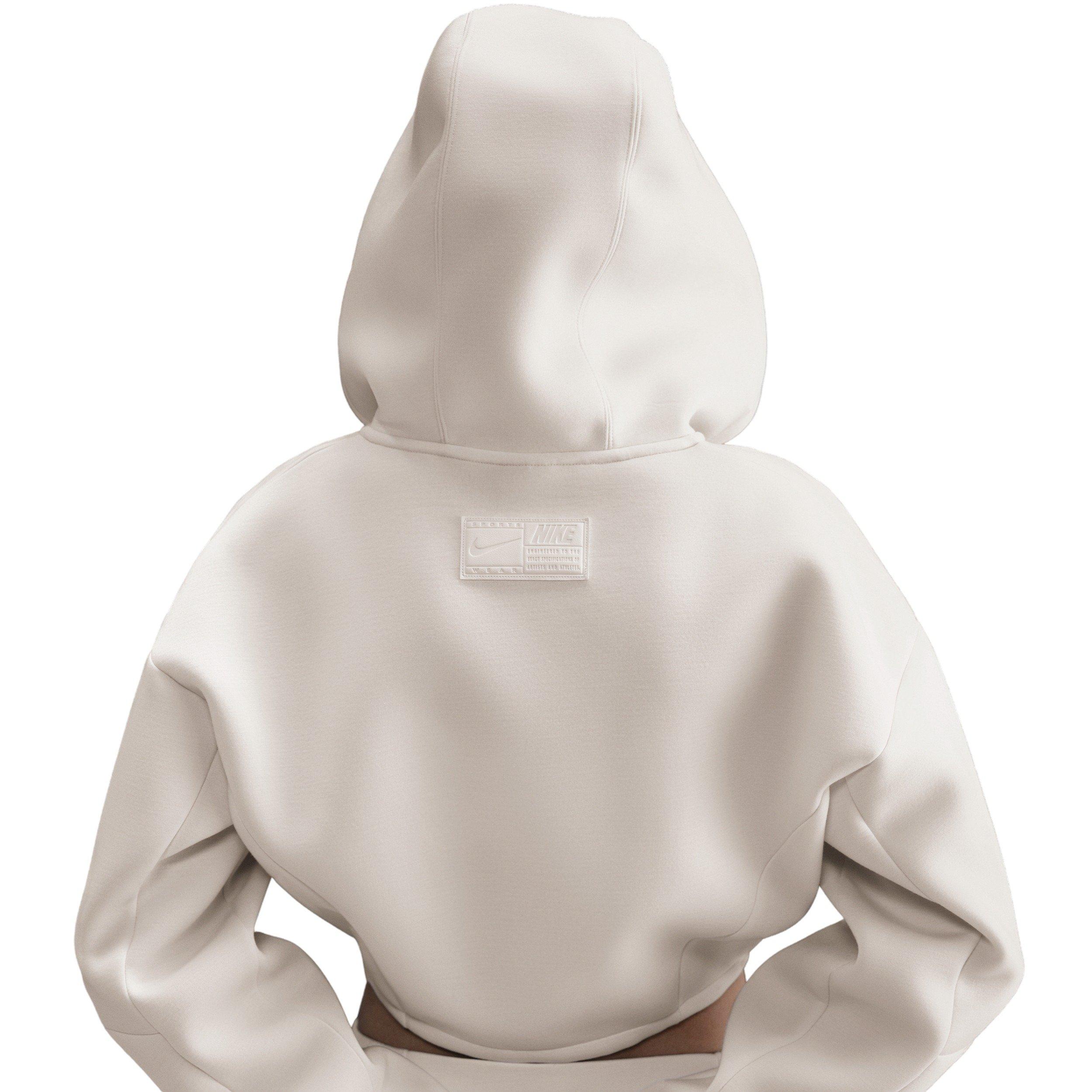 Nike Women's Sportswear Full-Zip Jacket - Ivory - IVORY Thumbnail View 2