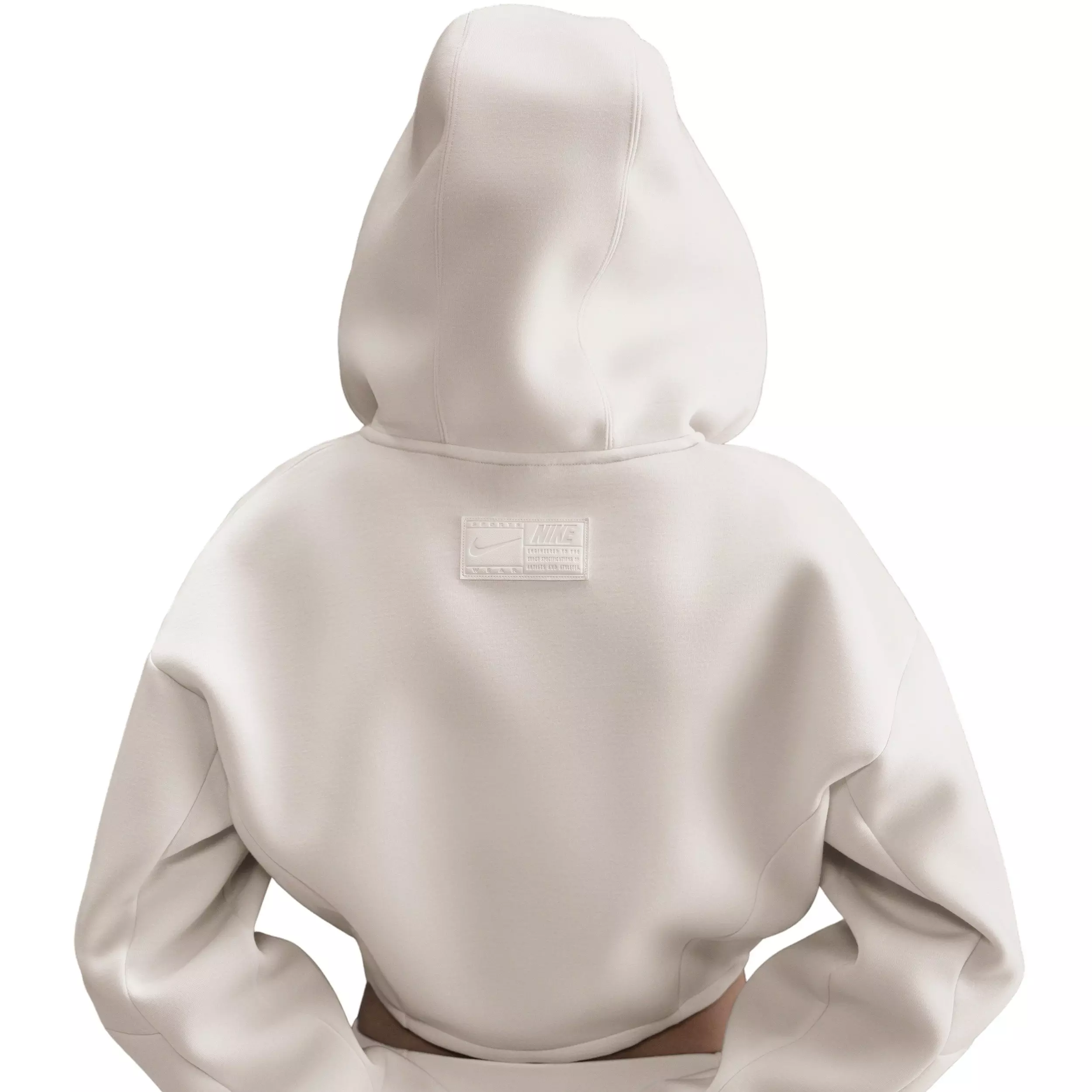 Nike Women's Sportswear Full-Zip Jacket - Ivory - IVORY