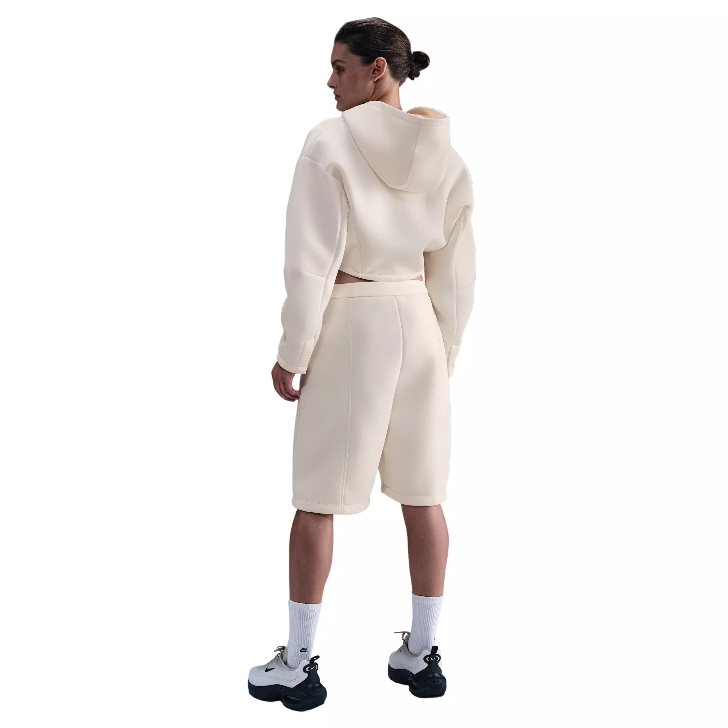 Nike Women's Sportswear Full-Zip Jacket - Ivory - IVORY