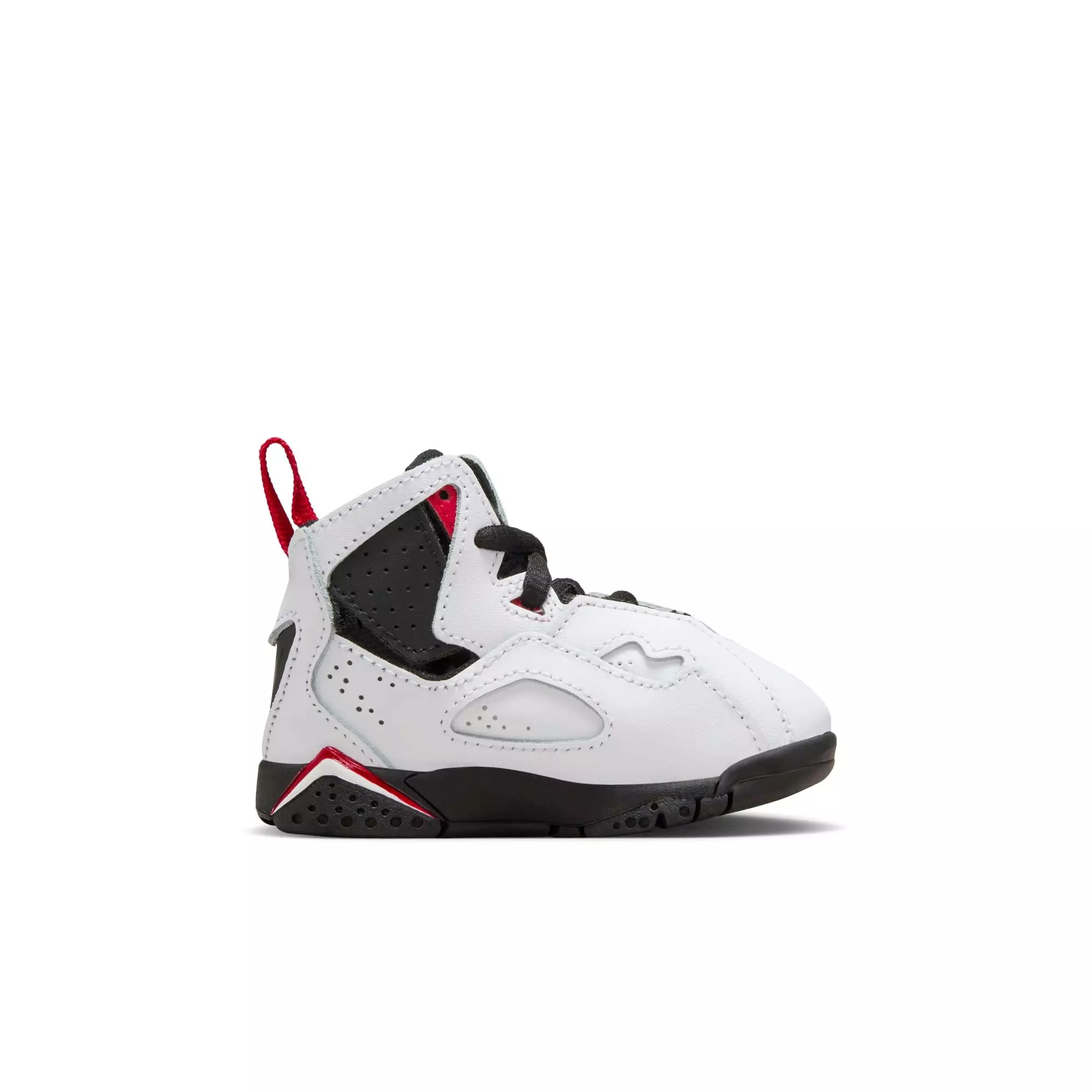 Jordan True Flight "White/Varsity Red/Black" Infant Boys' Shoe - WHITE/RED/BLACK