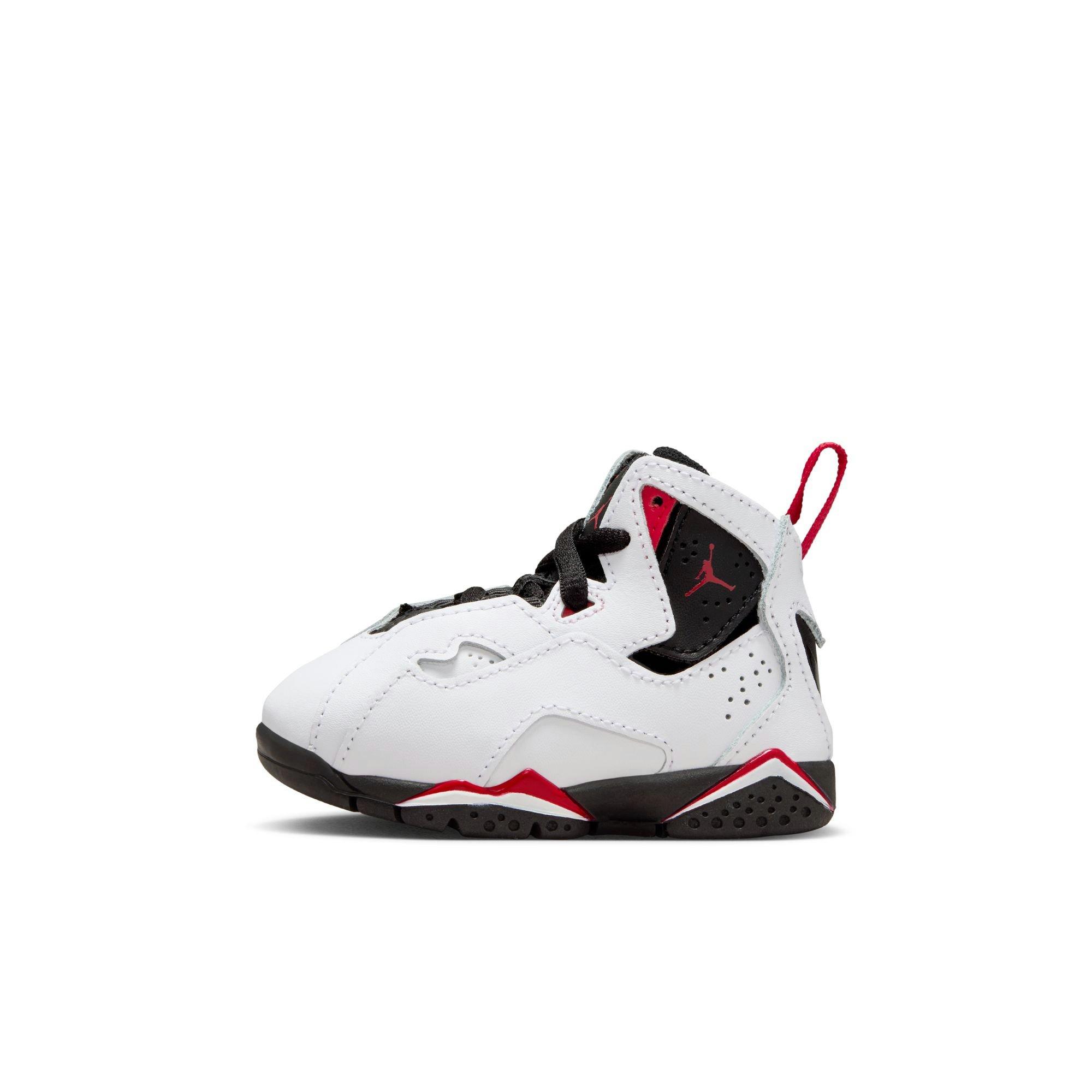 Jordan True Flight Infant Boys' "White/Varsity Red/Black" Shoe