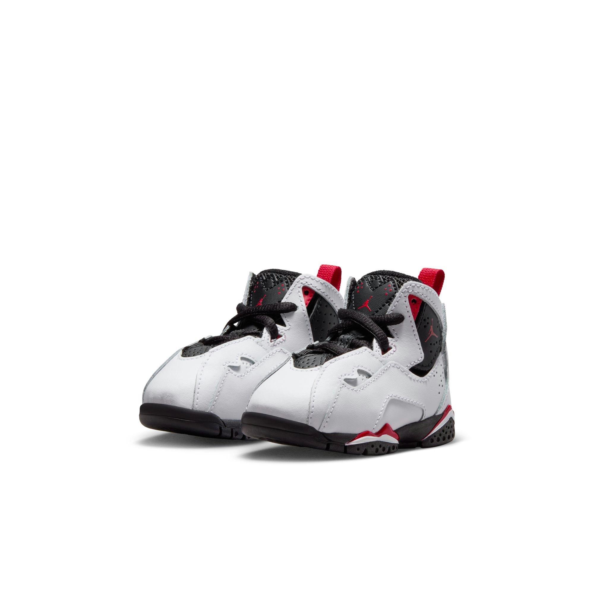 Jordan True Flight Infant Boys' "White/Varsity Red/Black" Shoe
