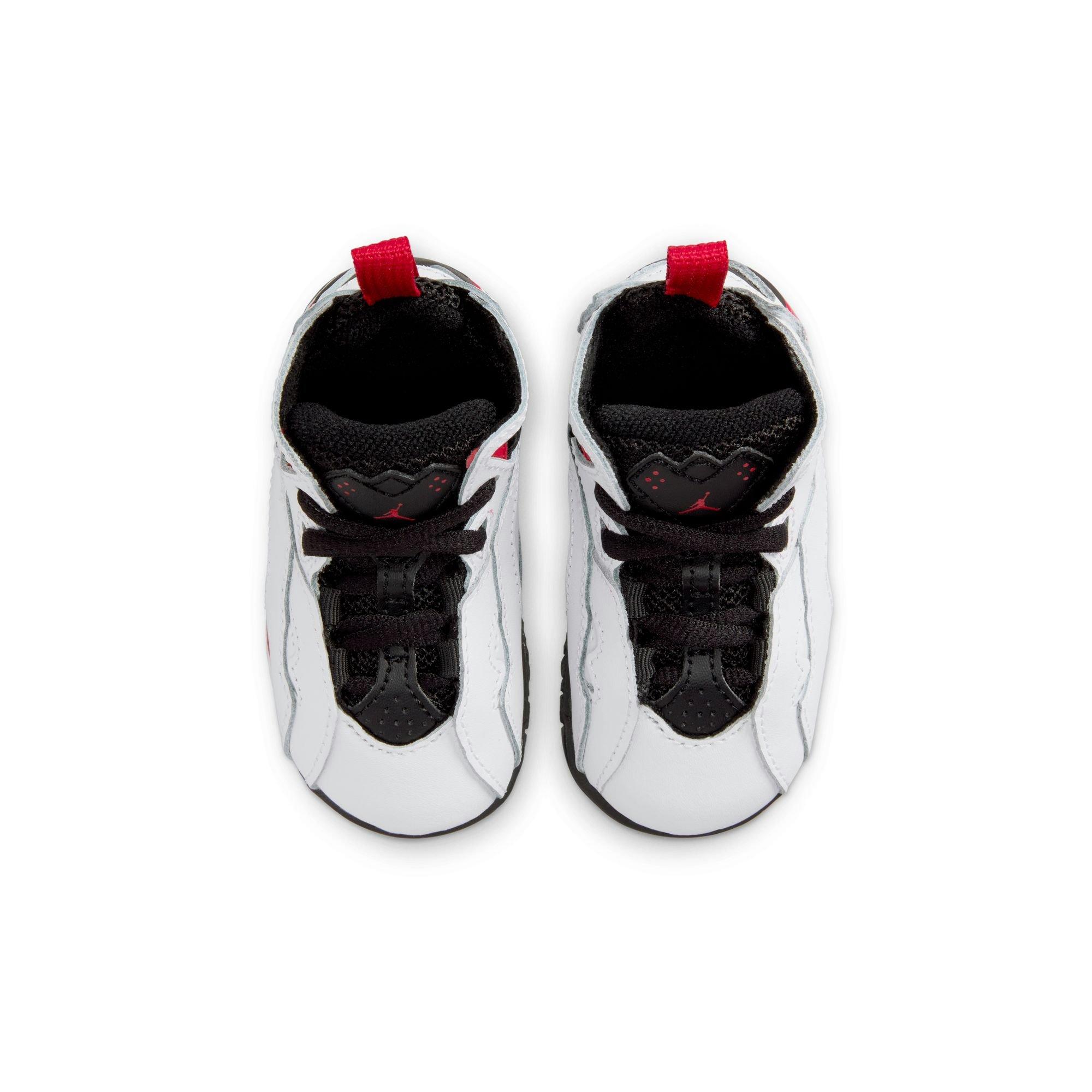 Jordan True Flight Infant Boys' "White/Varsity Red/Black" Shoe