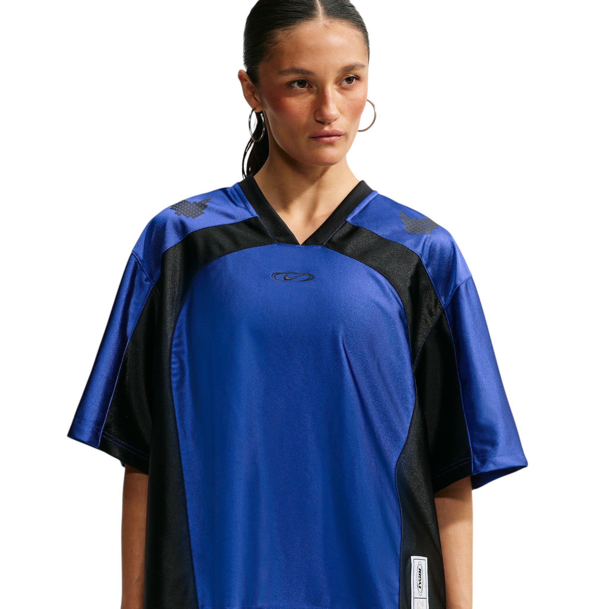Nike Women's Sportswear Oversized Jersey - Royal/Black - ROYAL/BLACK