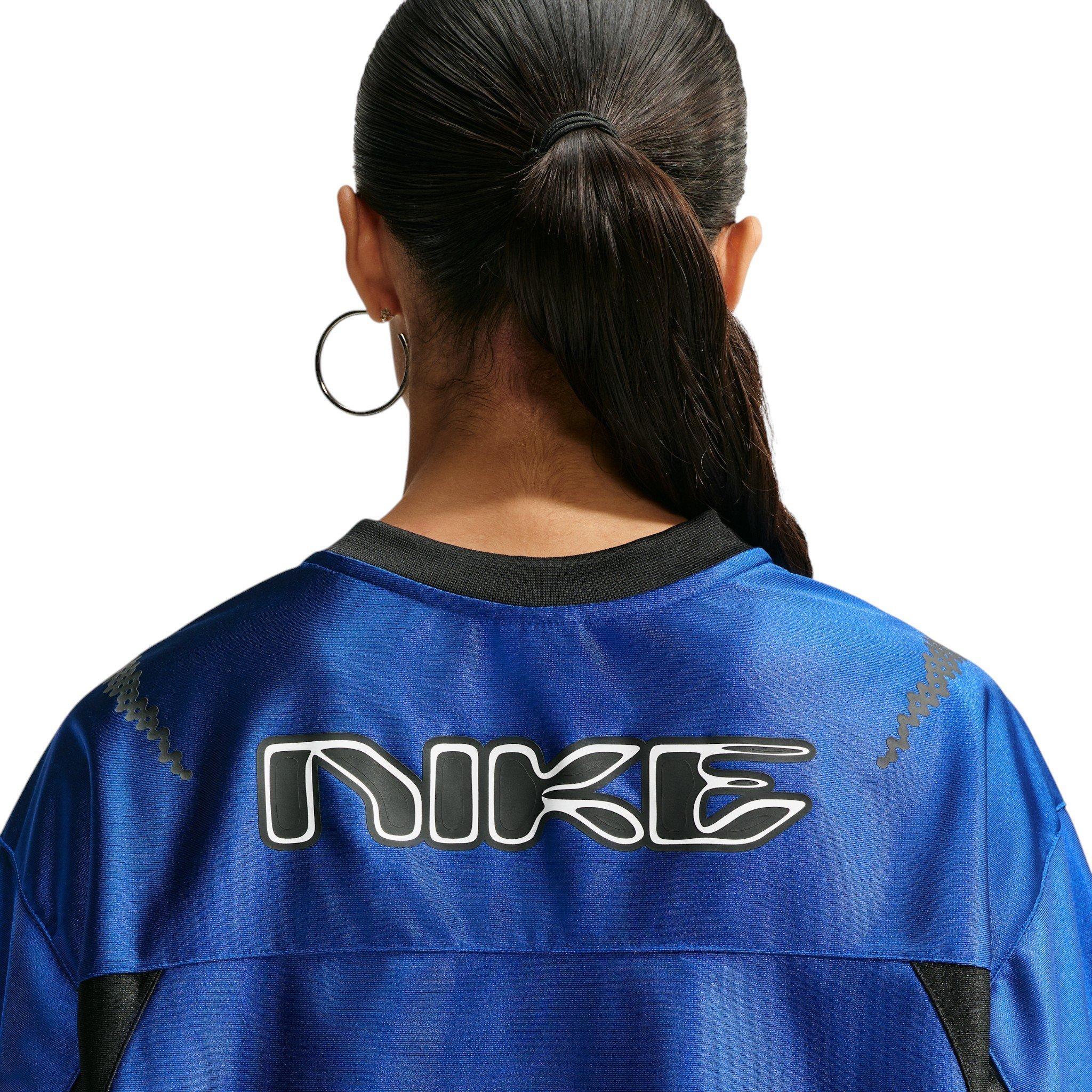 Nike Women's Sportswear Oversized Jersey - Royal/Black - ROYAL/BLACK