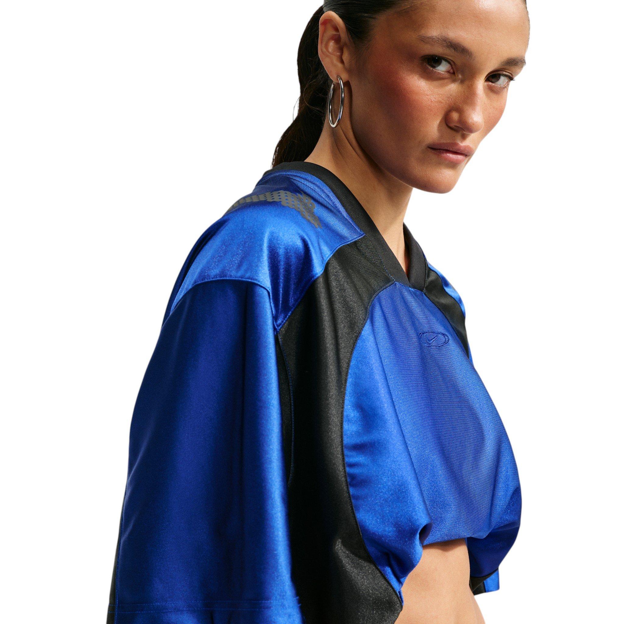 Nike Women's Sportswear Oversized Jersey - Royal/Black - ROYAL/BLACK