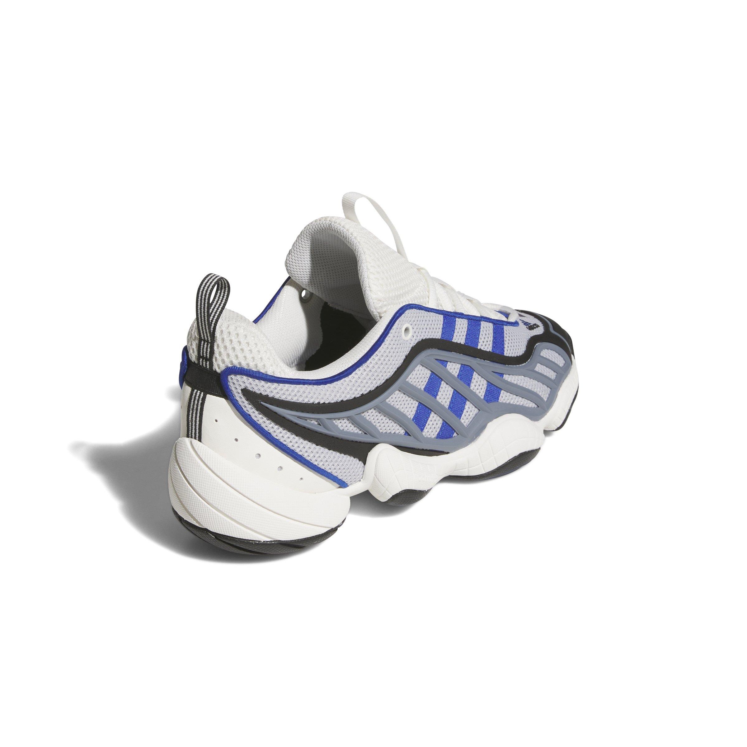 adidas Intimidation Low "Core White/Team Royal Blue/Core Black" Men's Shoe - WHITE/ROYAL/BLACK Thumbnail View 4