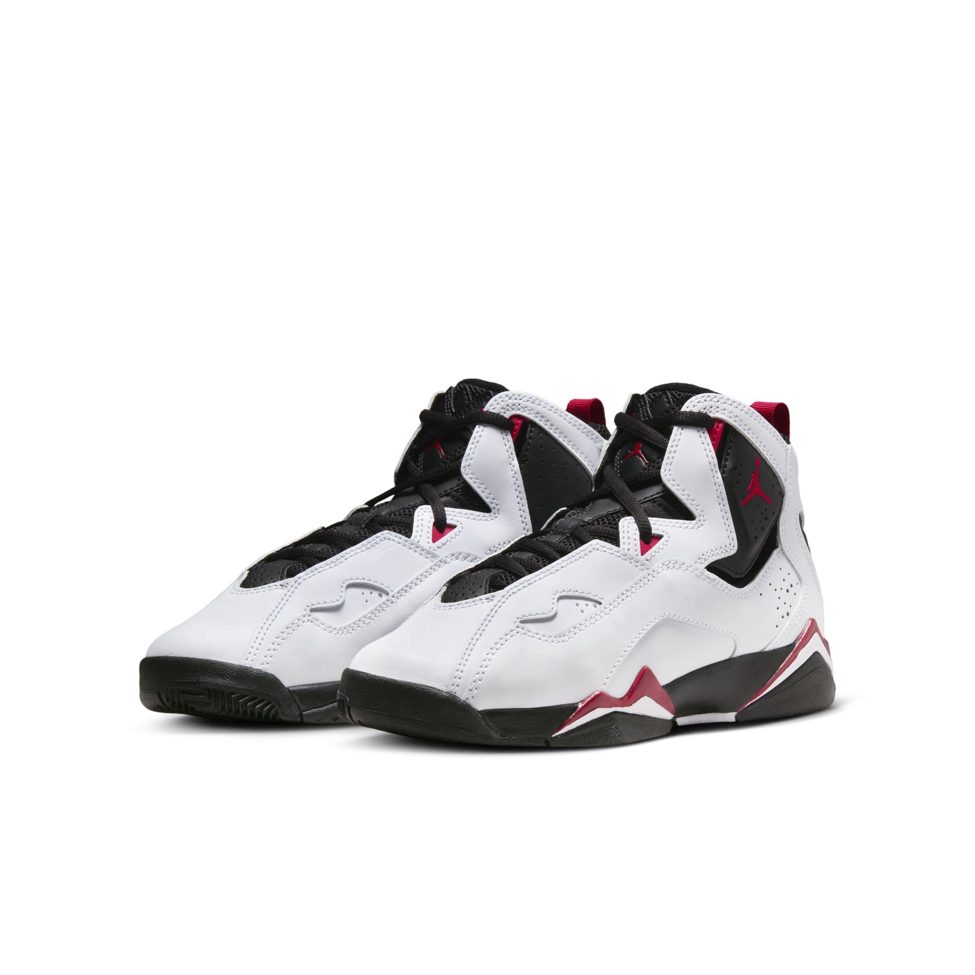 Jordan True Flight Grade School Boys' "White/Varsity Red/Black" Shoe