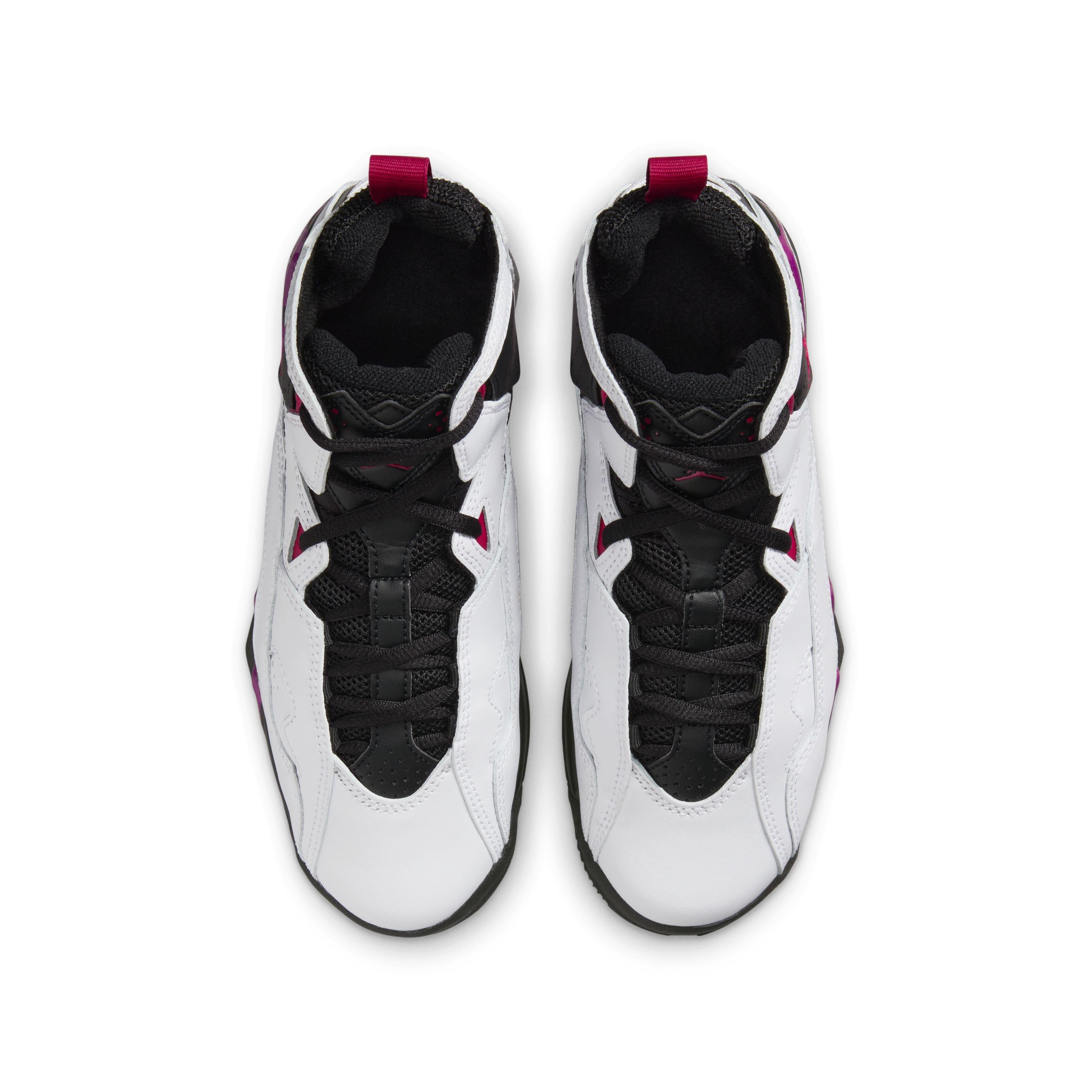 Jordan True Flight Grade School Boys' "White/Varsity Red/Black" Shoe