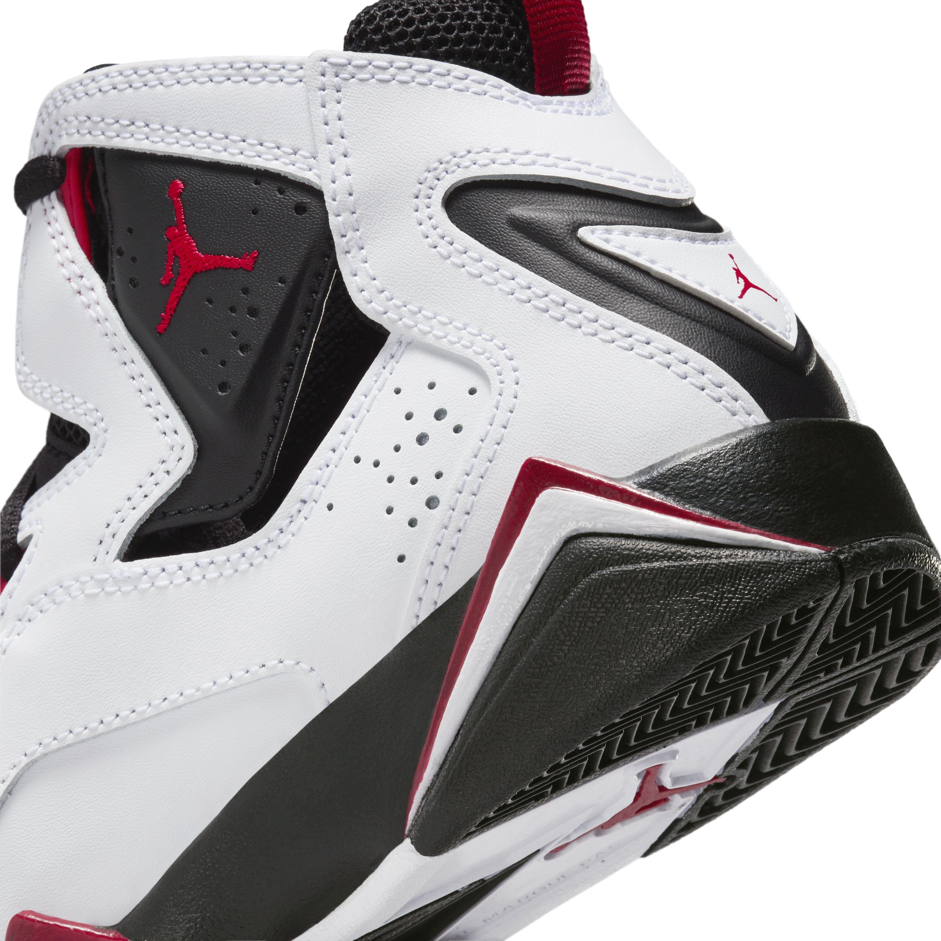 Jordan True Flight Grade School Boys' "White/Varsity Red/Black" Shoe