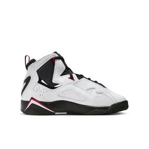 Jordan True Flight "White/Varsity Red/Black" Grade School Boys' Shoe
