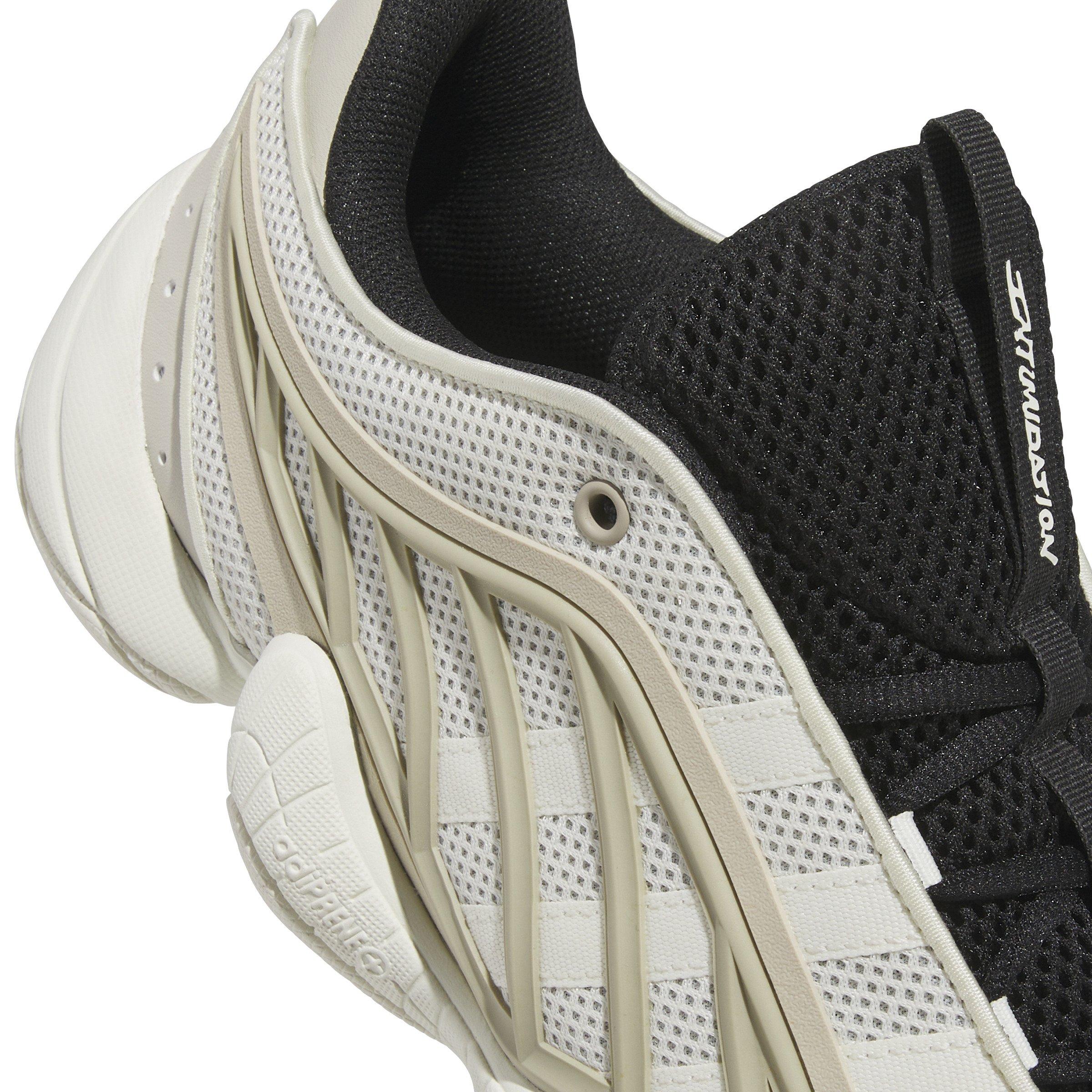 adidas Intimidation Low "Ivory/Wonder Alumina/Core Black" Men's Shoe - IVORY/ALUMINA/BLACK Thumbnail View 5