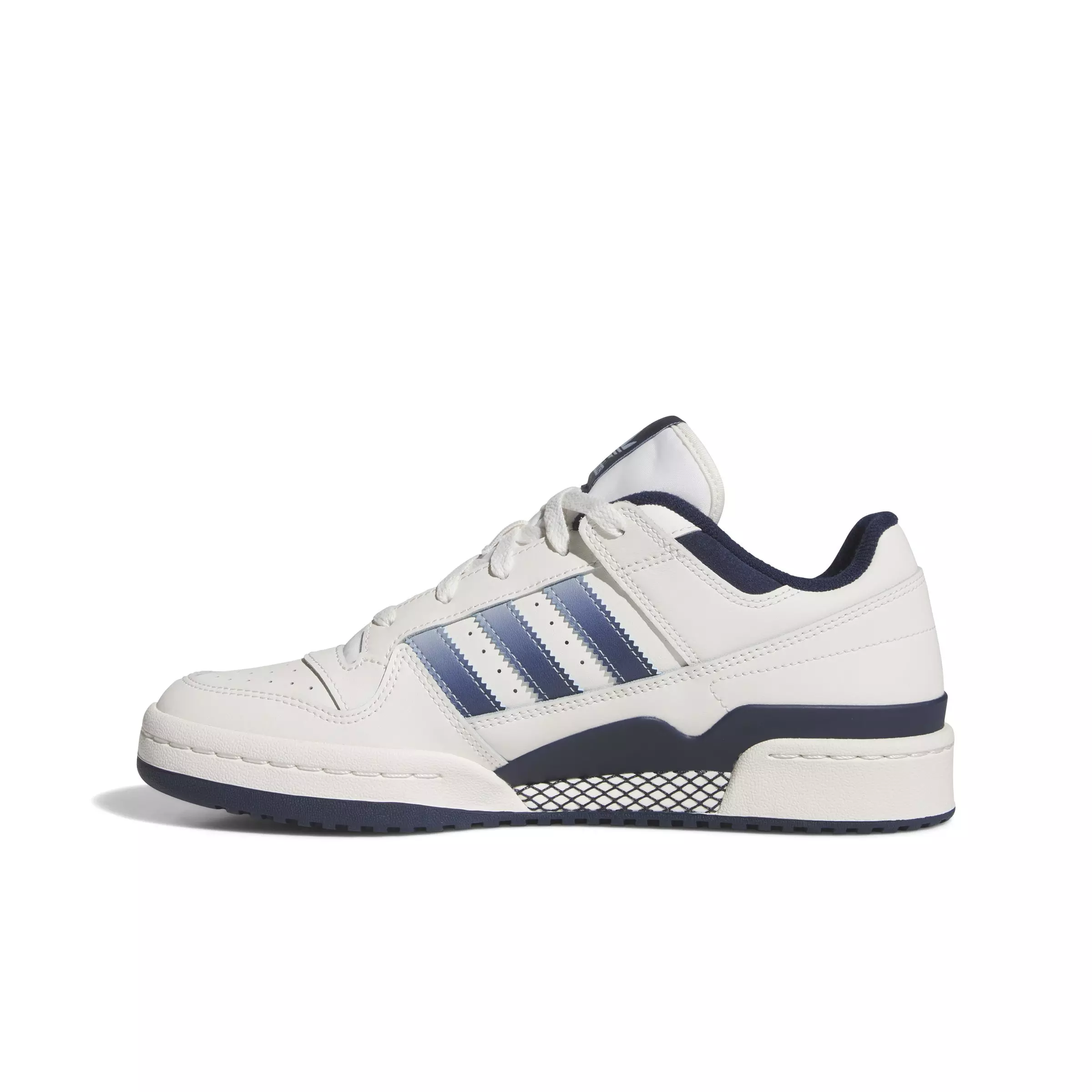 adidas Forum Low CL "Cloud White/Night Indigo/Wonder Blue" Men's Shoe - WHITE/INDIGO/BLUE