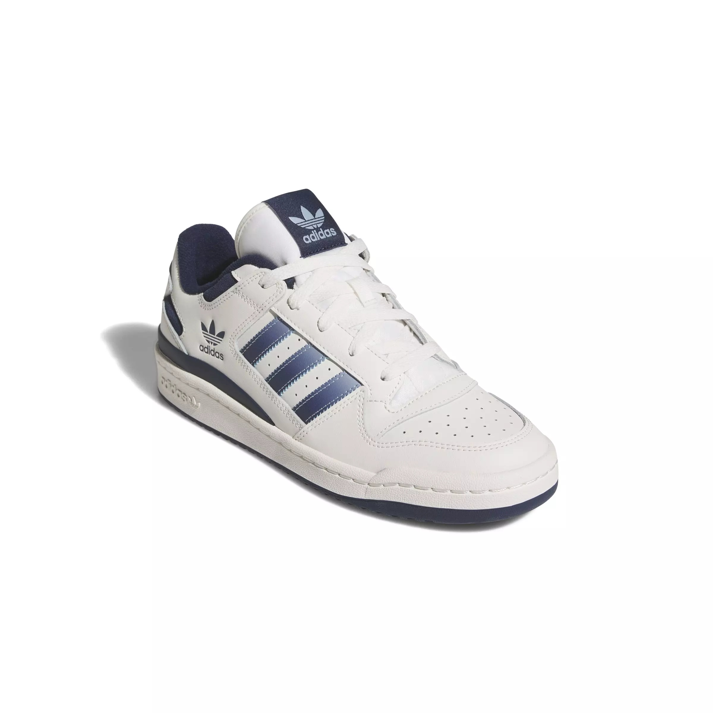 adidas Forum Low CL "Cloud White/Night Indigo/Wonder Blue" Men's Shoe - WHITE/INDIGO/BLUE
