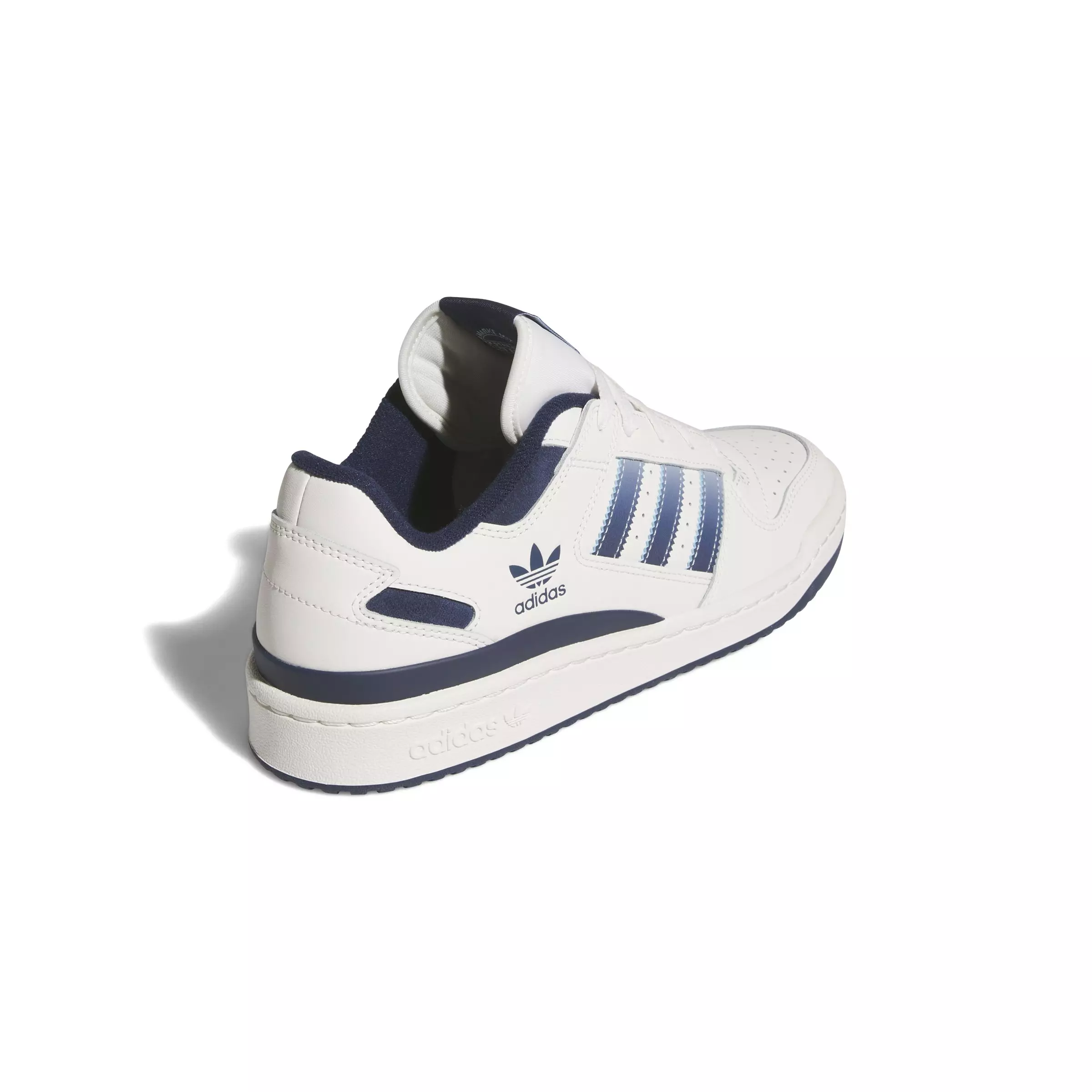 adidas Forum Low CL "Cloud White/Night Indigo/Wonder Blue" Men's Shoe - WHITE/INDIGO/BLUE
