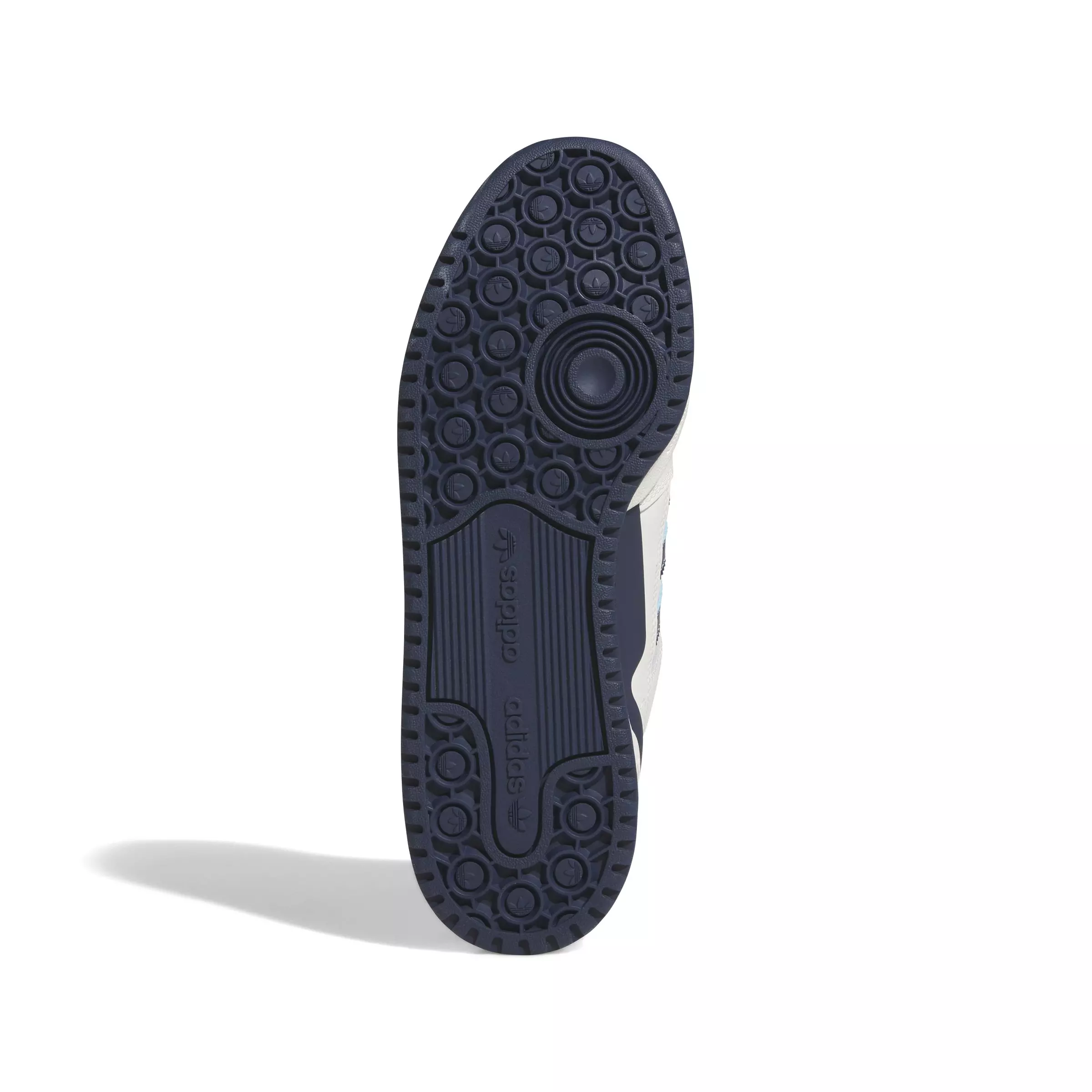 adidas Forum Low CL "Cloud White/Night Indigo/Wonder Blue" Men's Shoe - WHITE/INDIGO/BLUE