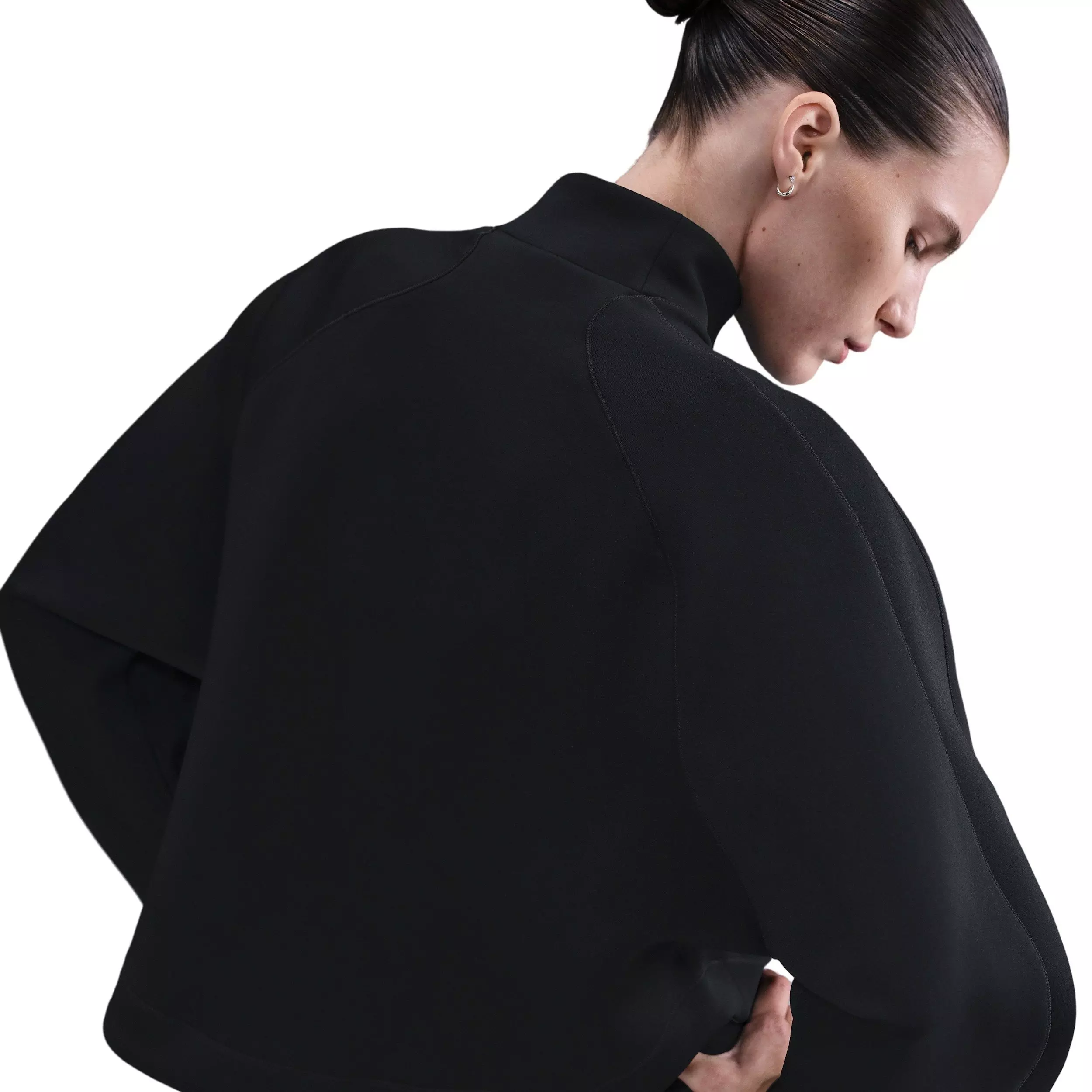 Nike Women's Universa Dri-FIT 1/4-Zip Top - Black - BLACK