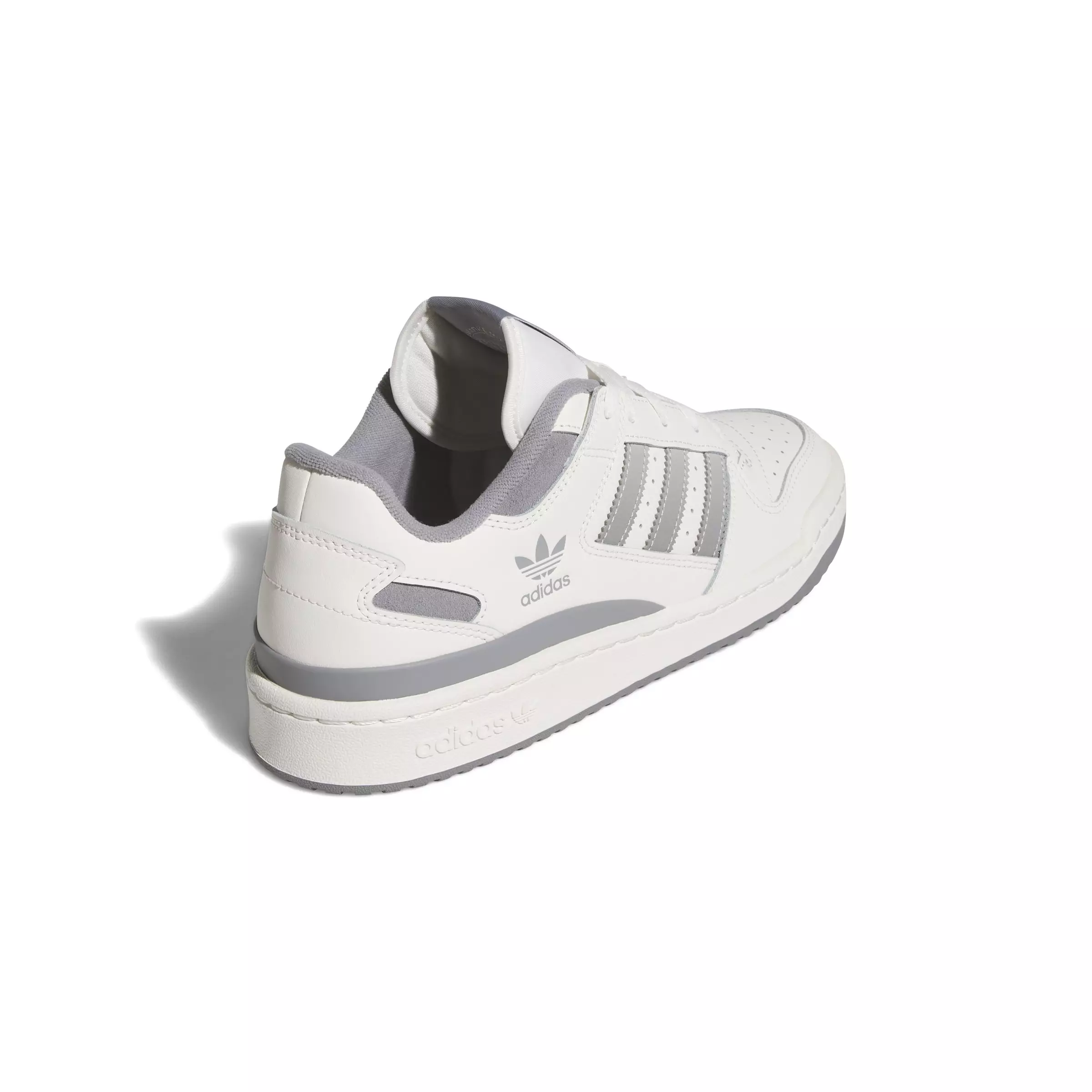 adidas Forum Low CL "Cloud White/Grey Three/Grey Two" Men's Shoe - WHITE/GREY/GREY