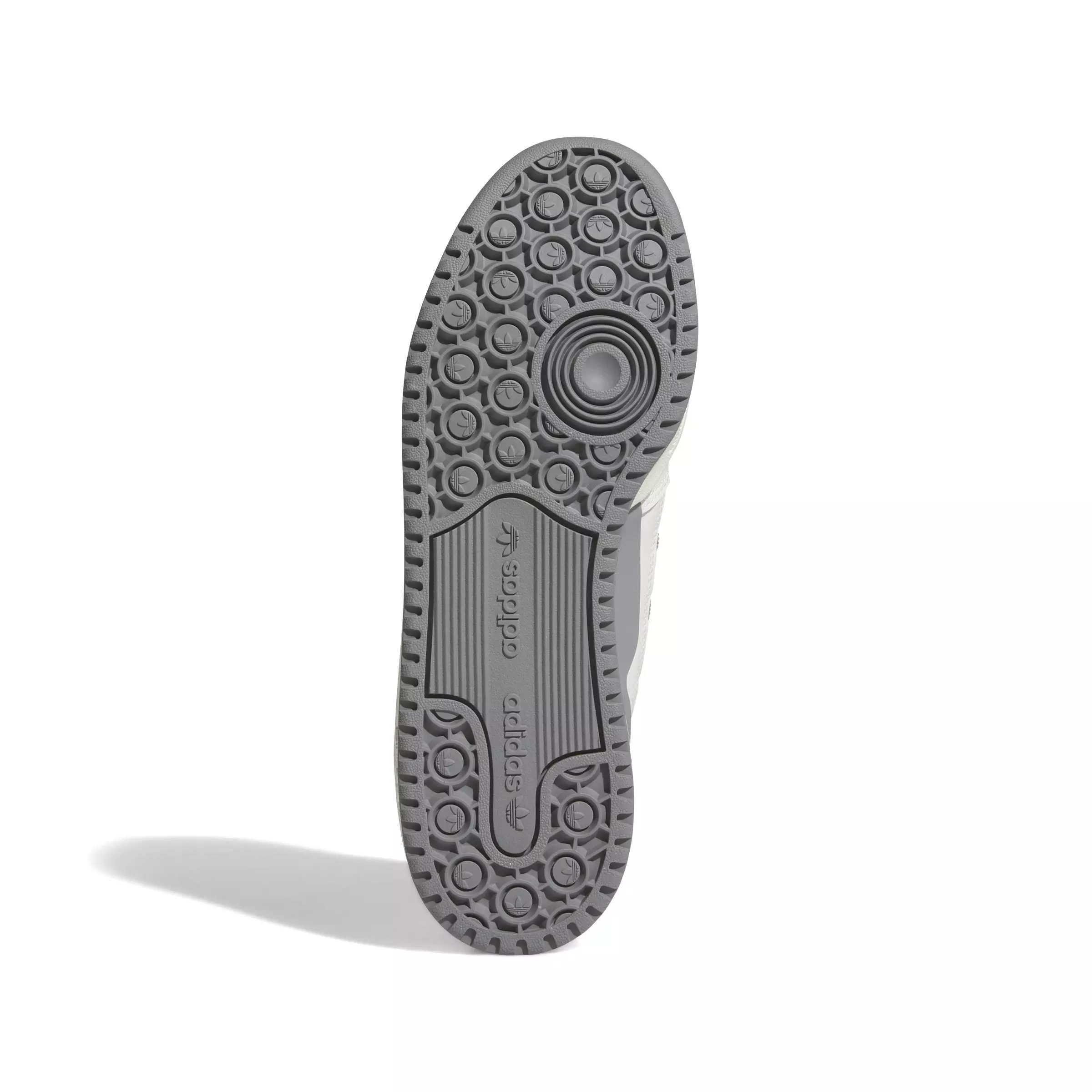 adidas Forum Low CL "Cloud White/Grey Three/Grey Two" Men's Shoe - WHITE/GREY/GREY